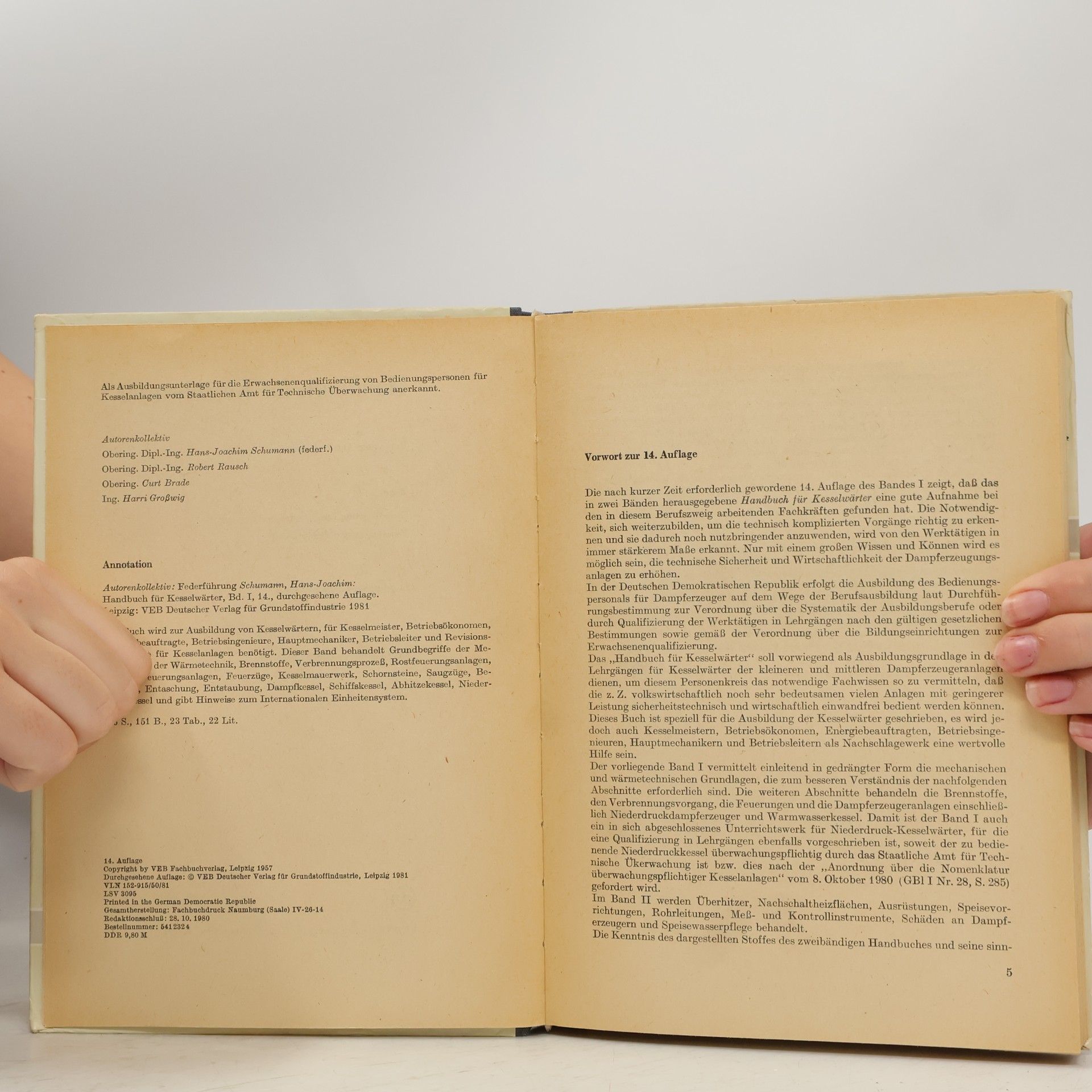 Collectif d'auteurs Handbuch für Kesselwärter