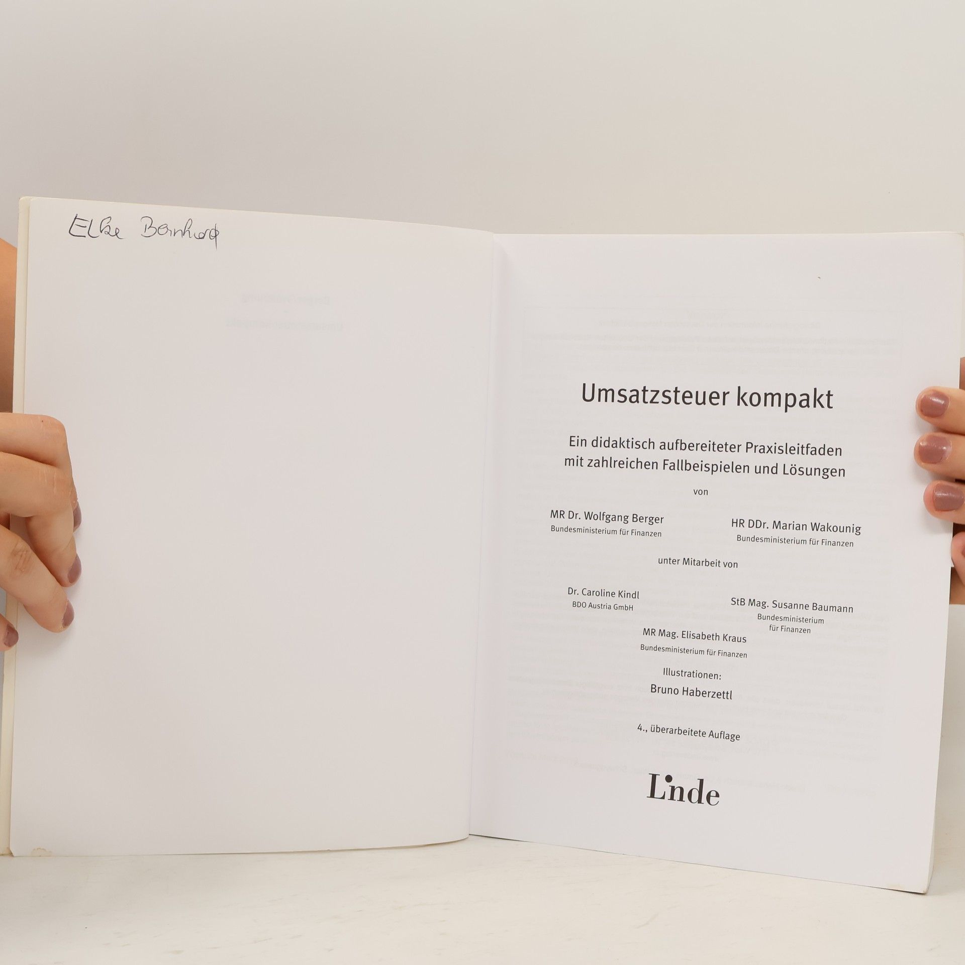 Wolfgang Berger Umsatzsteuer kompakt - 4., überarbeitete Auflage