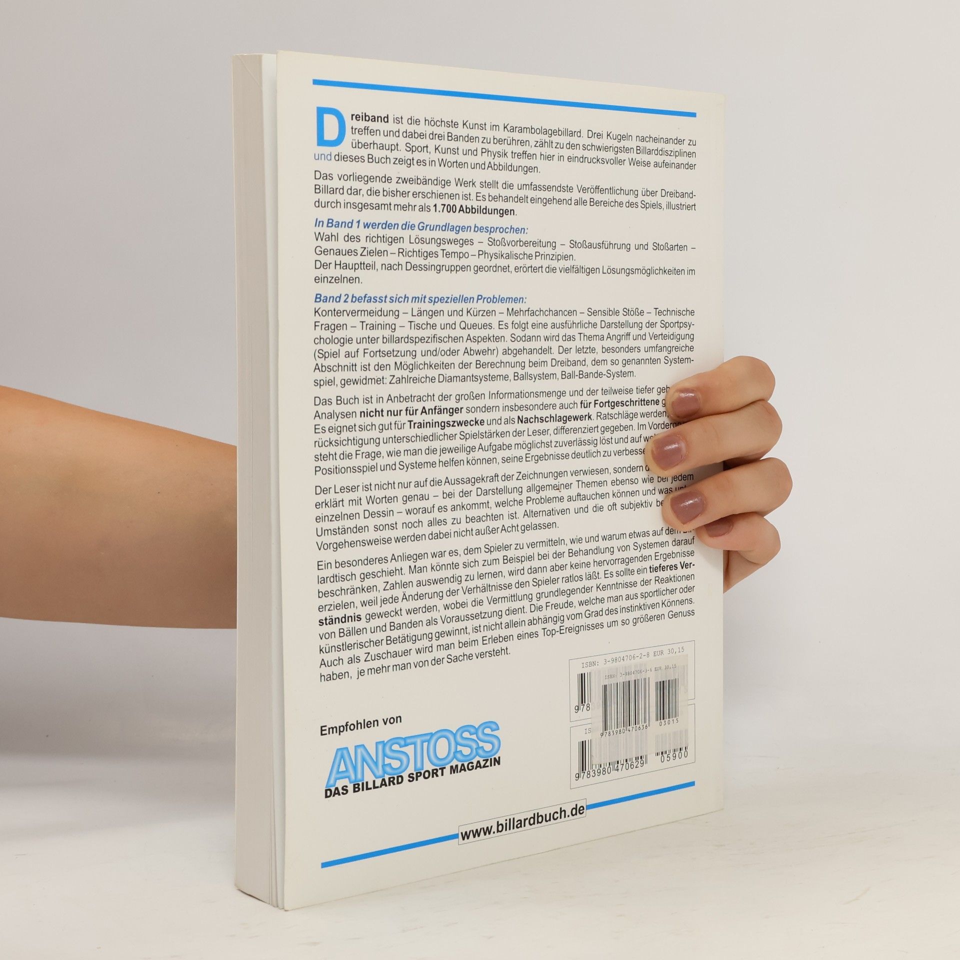 Dr. Gerhard Hüpper Handbuch des Billardspiels - 2: Dreiband