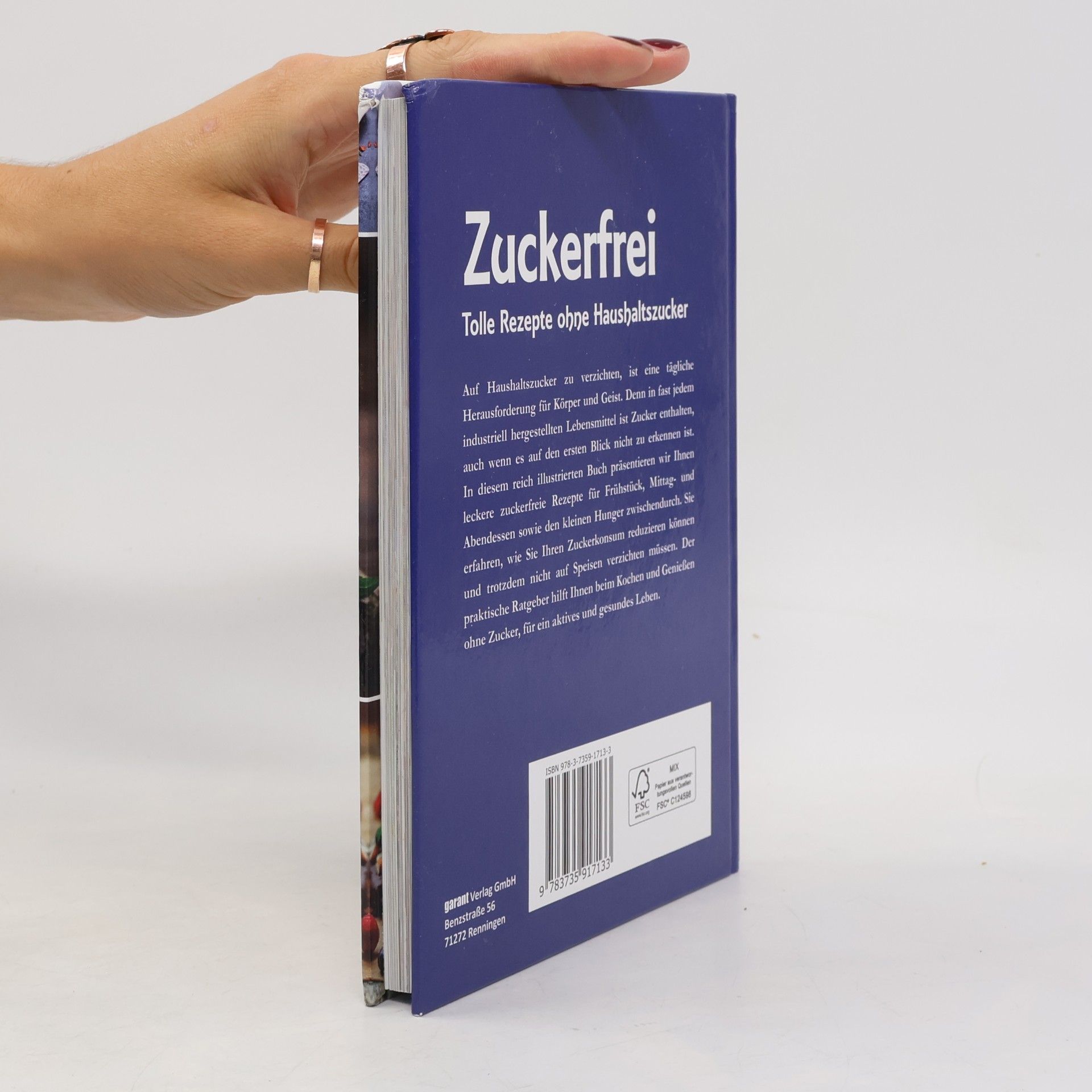 Zuckerfrei - tolle Rezepte ohne Haushaltszucker