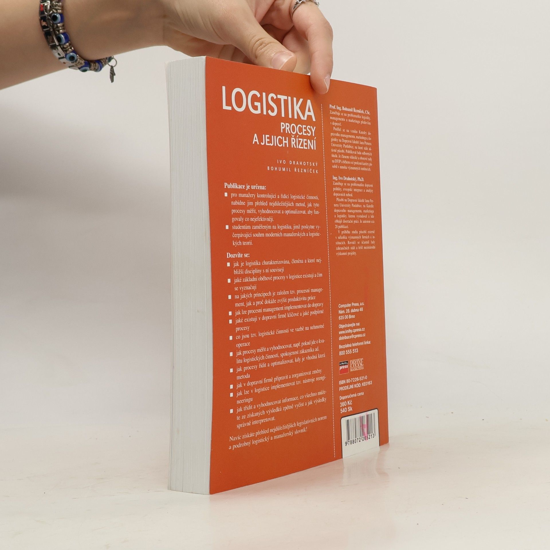Ivo Drahotský Logistika : procesy a jejich řízení