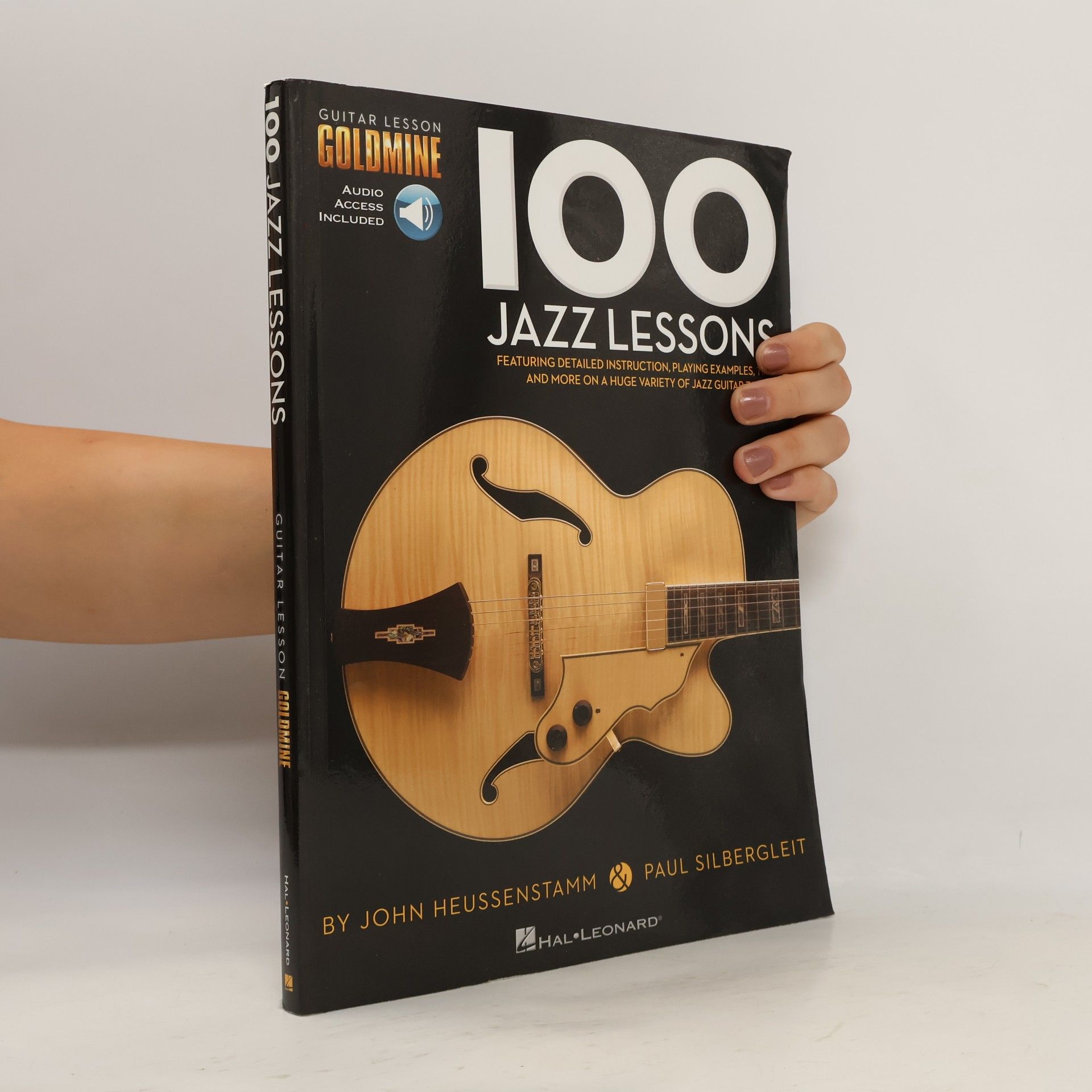 Paul Silbergleit Guitar Lesson Goldmine Series: 100 Jazz Lessons - Book/Online Audio