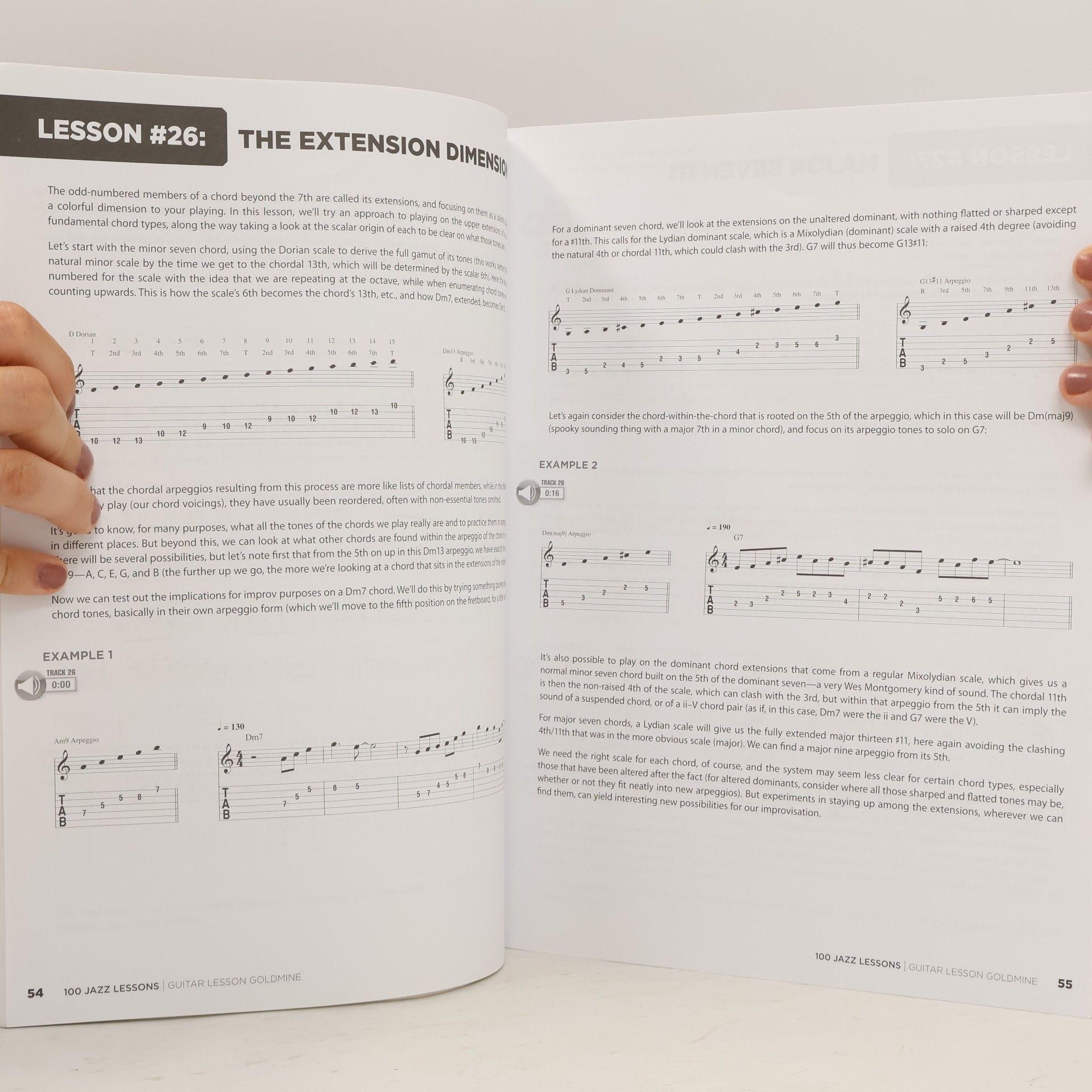 John Heussenstamm Guitar Lesson Goldmine Series: 100 Jazz Lessons - Book/Online Audio