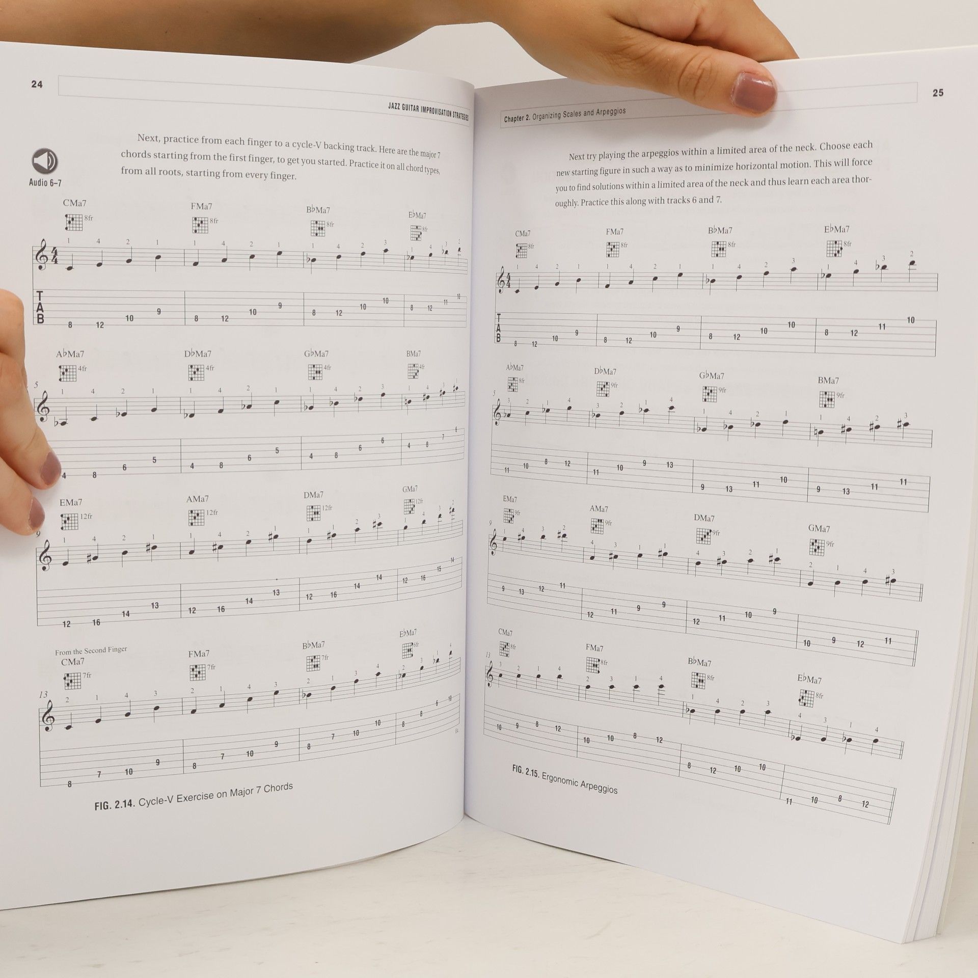 Steven Kirby Jazz Guitar Improvisation Strategies Book/Online Audio