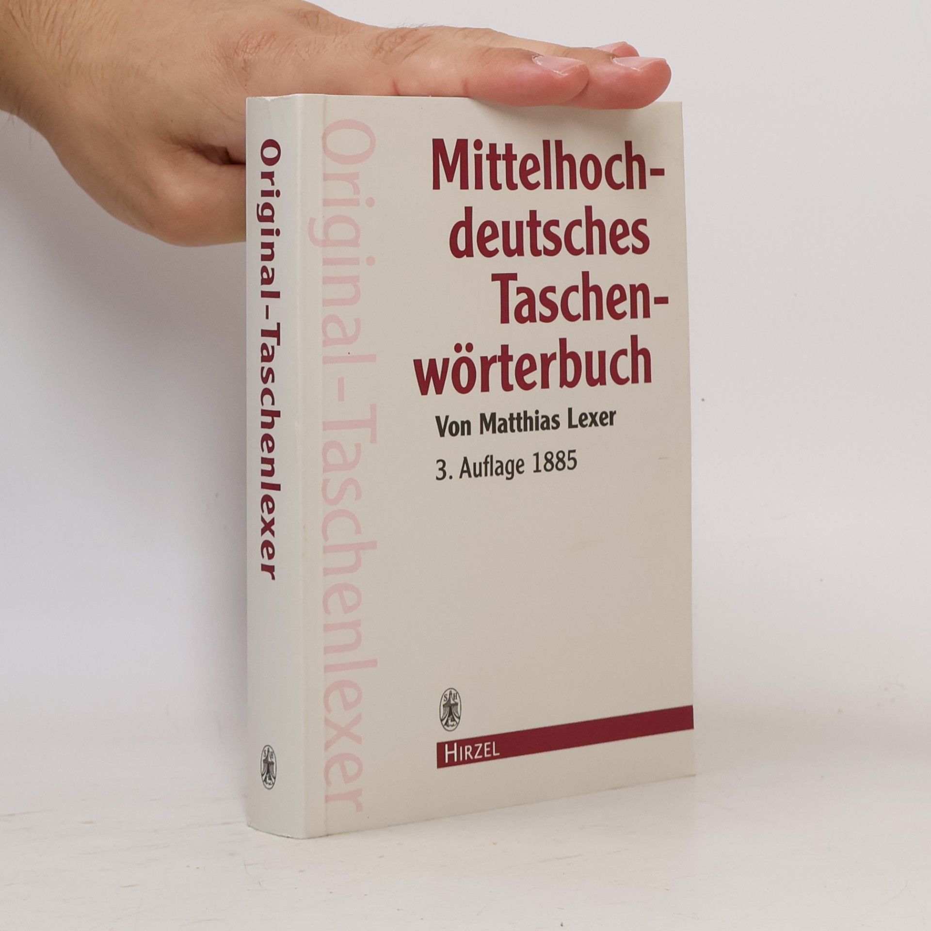 Matthias von Lexer Mittelhochdeutsches Taschenwörterbuch