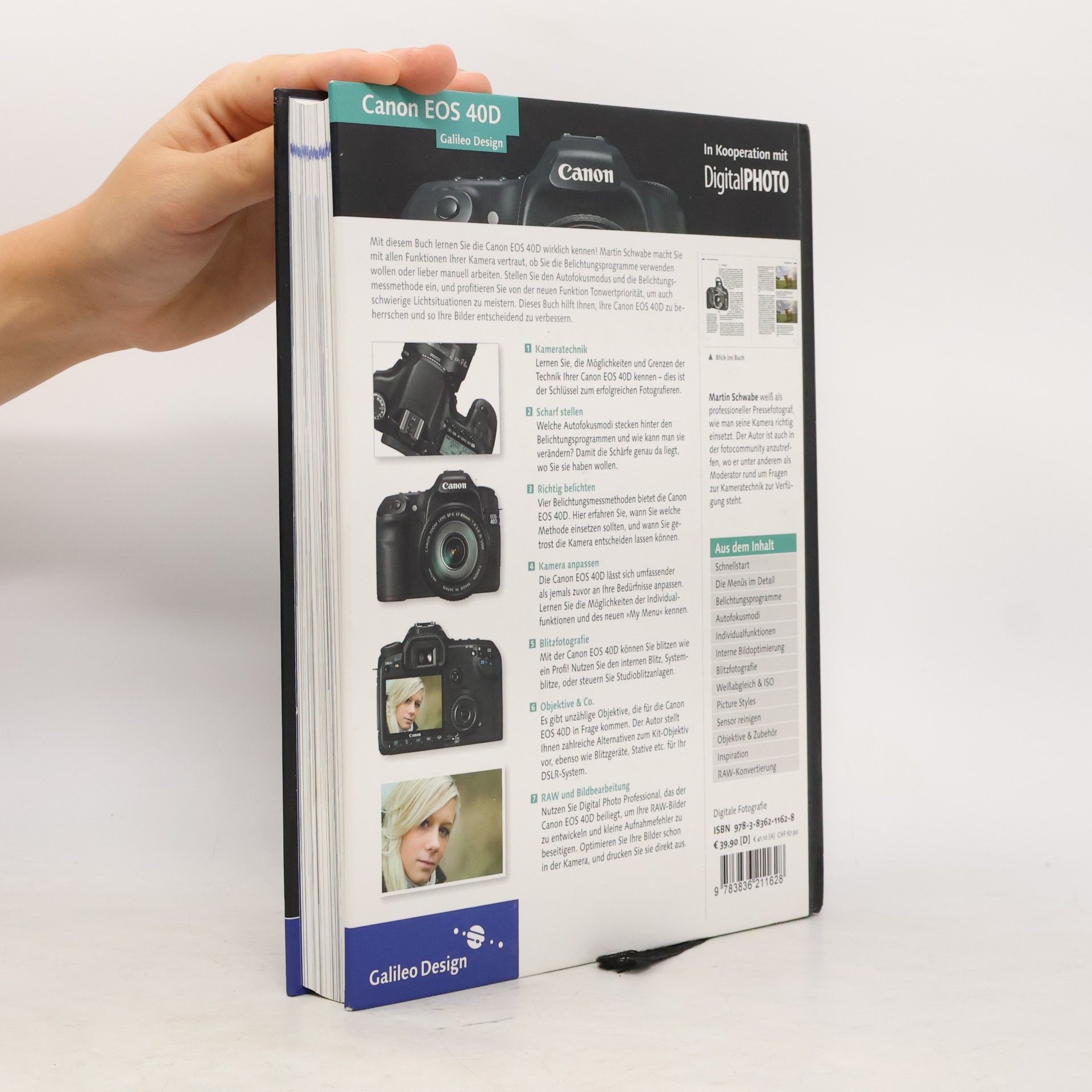 Martin Schwabe Das Kamerahandbuch Canon EOS 40D