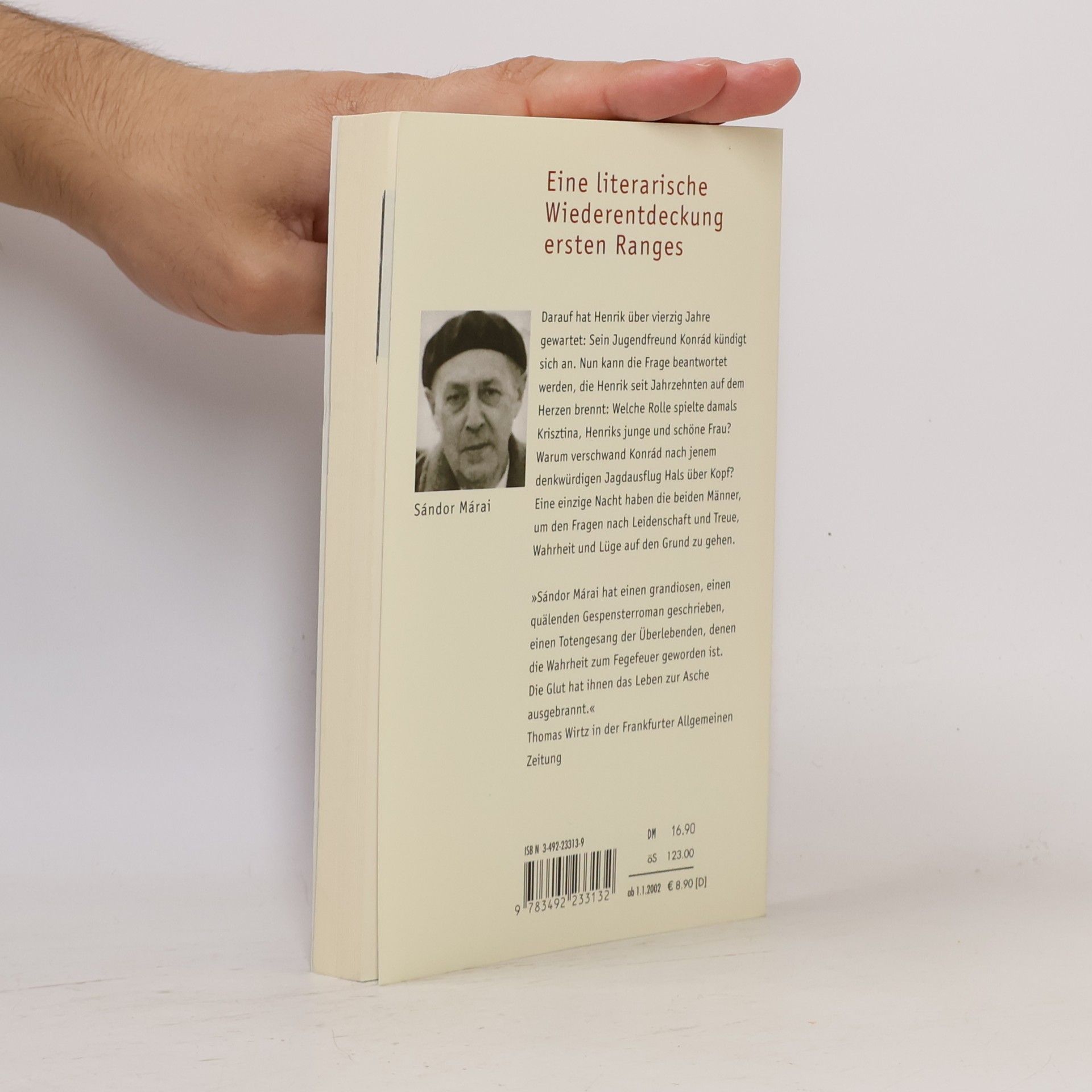 Sándor Márai Die Glut