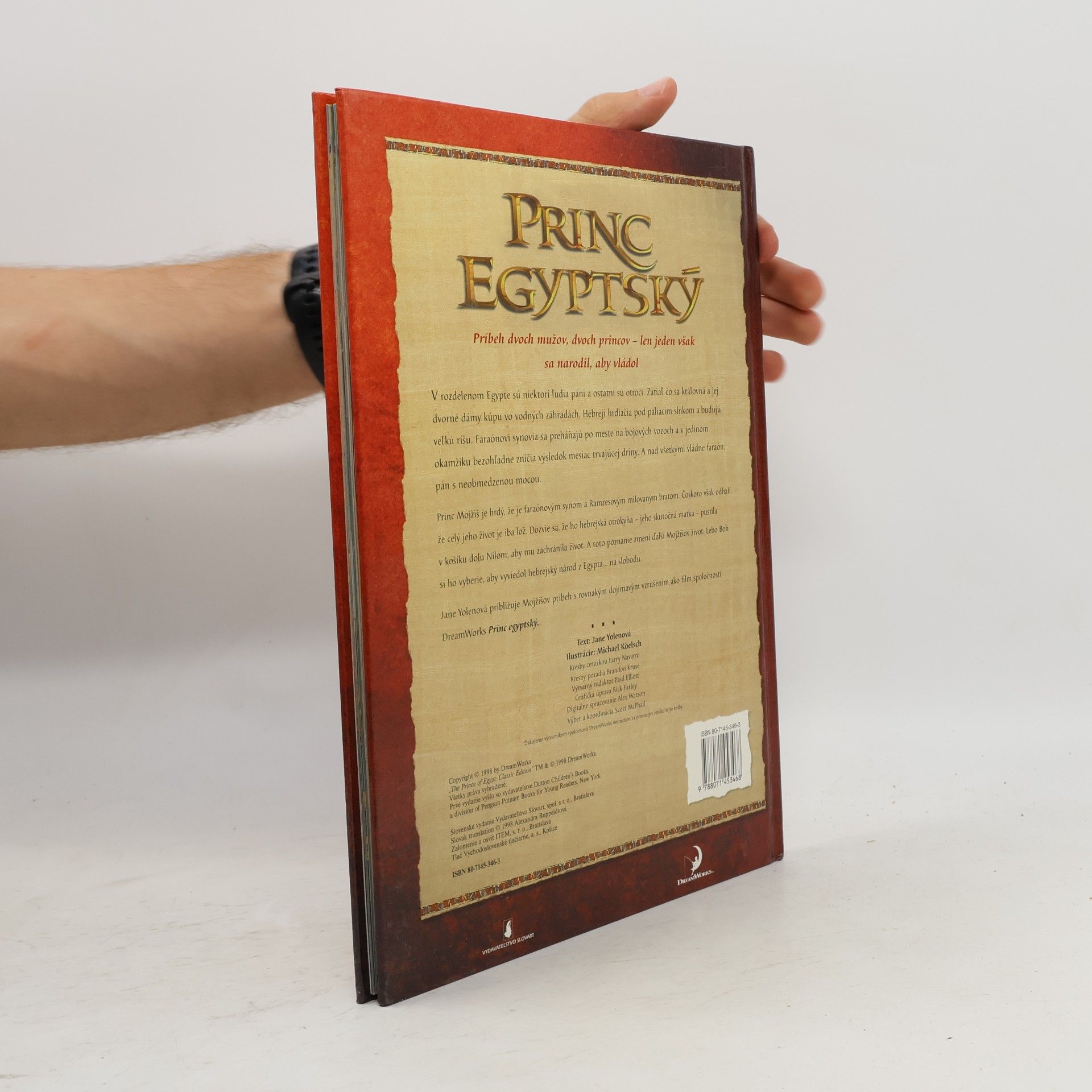 Jane Yolen Princ egyptský