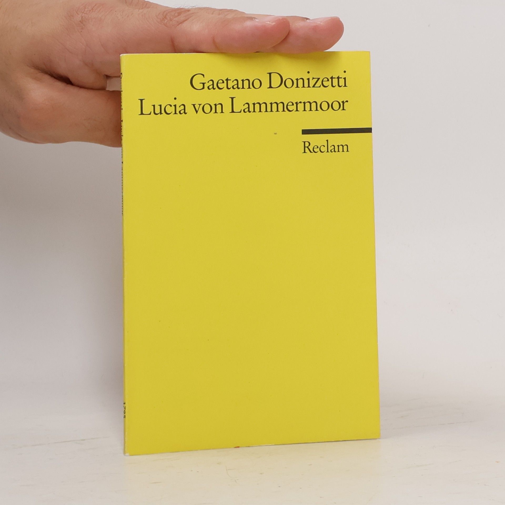 Gaetano Donizetti Lucia von Lammermoor