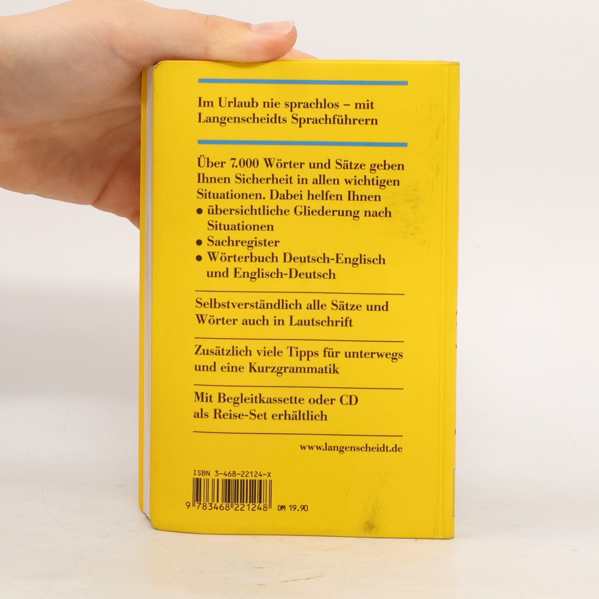 Collectif d'auteurs Langenscheidts Sprachführer Englisch : mit Reisewörterbuch