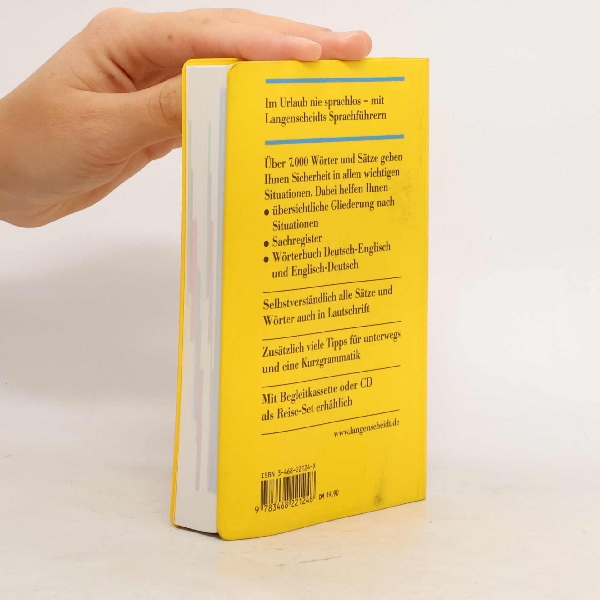 Collectif d'auteurs Langenscheidts Sprachführer Englisch : mit Reisewörterbuch