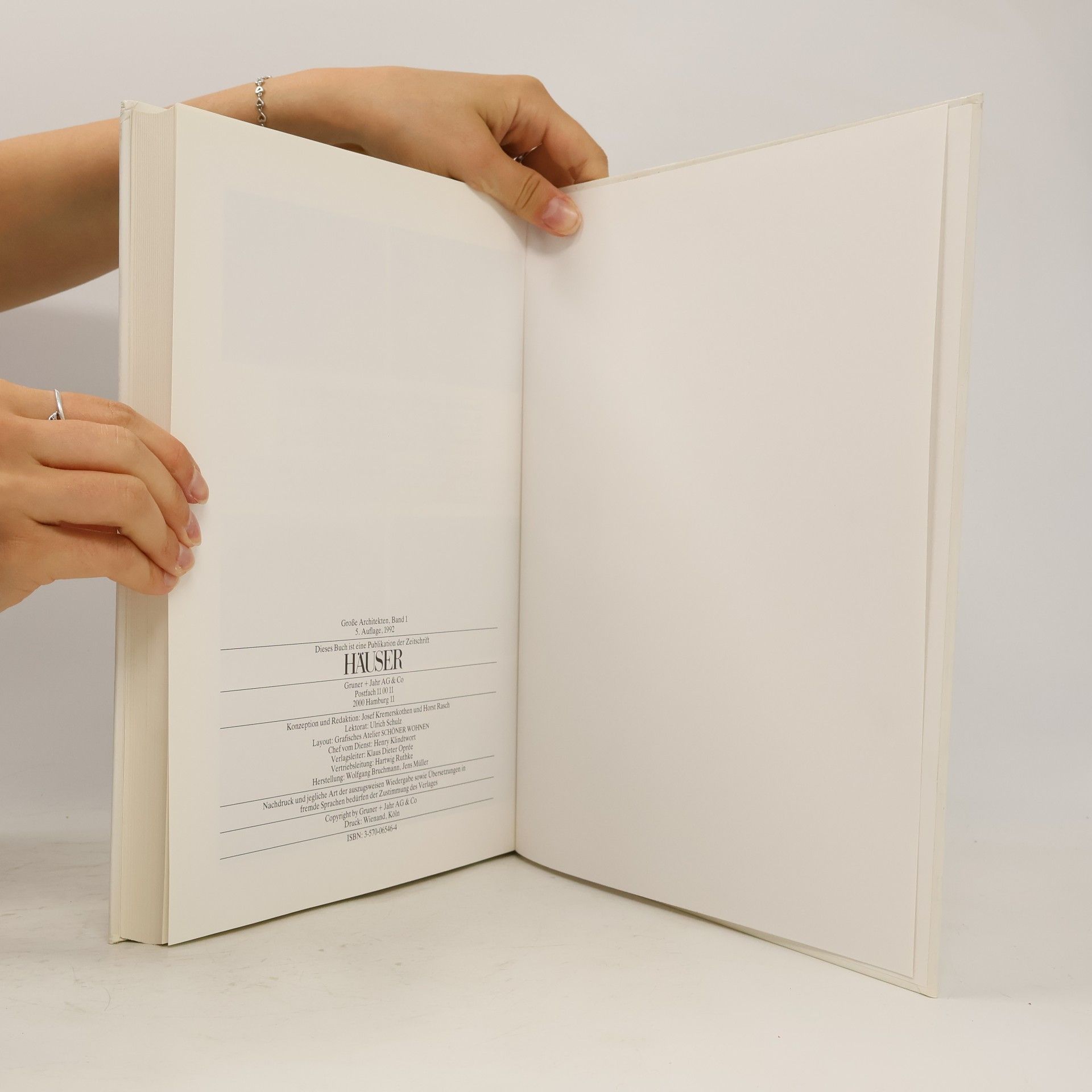 Various authors Grosse Architekten