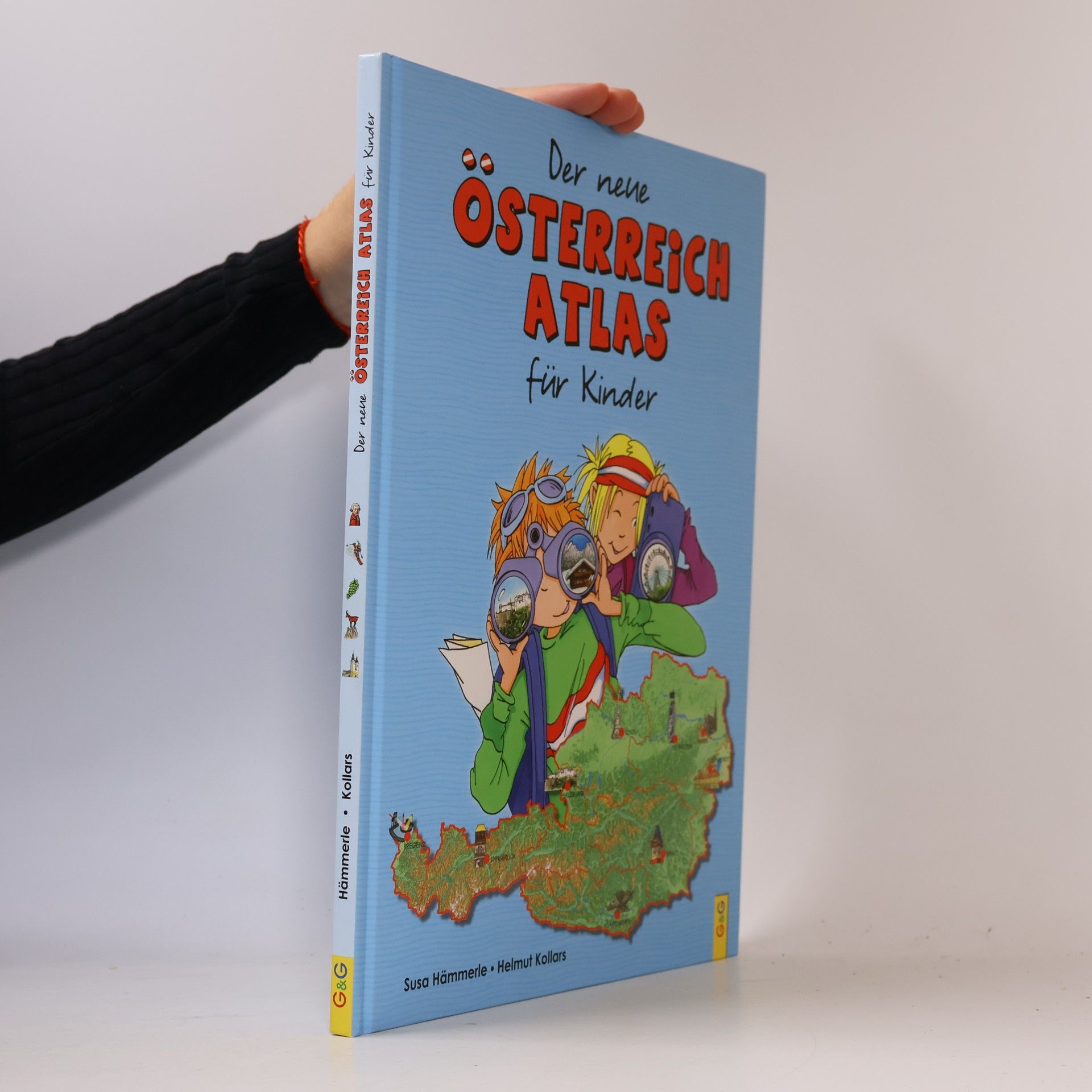 Susa Hämmerle Der neue Österreich-Atlas für Kinder