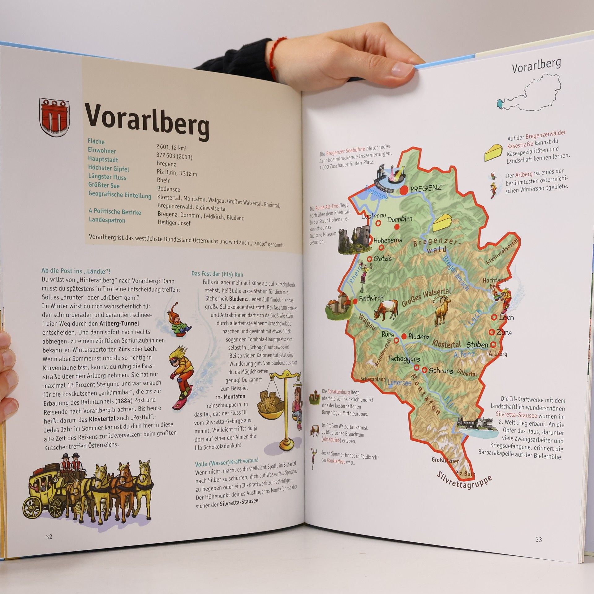Susa Hämmerle Der neue Österreich-Atlas für Kinder