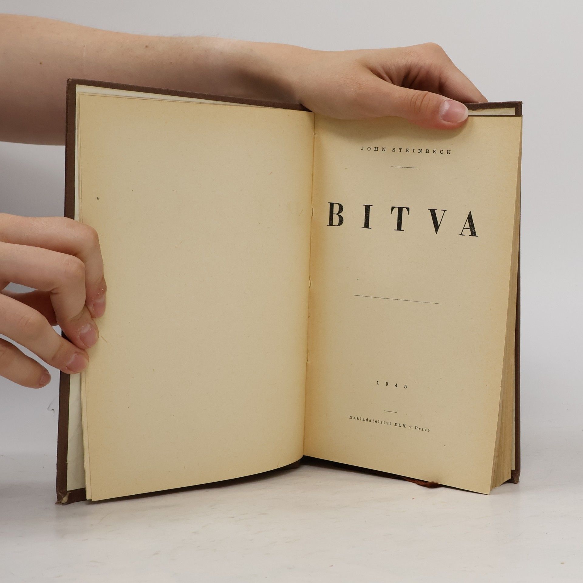 John Steinbeck Bitva