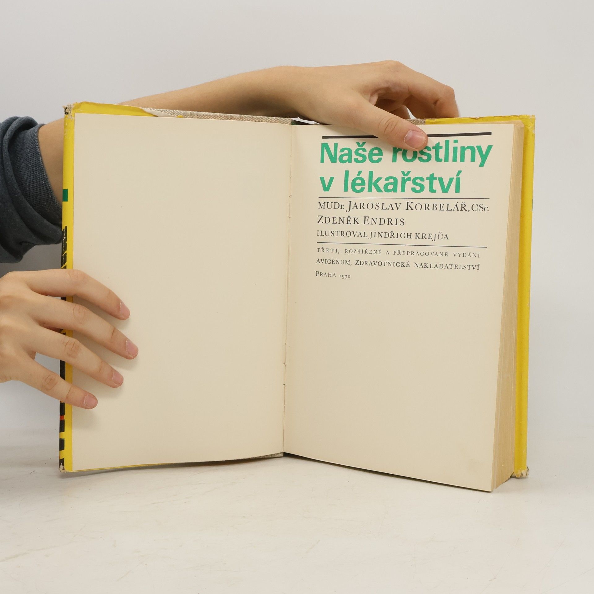 Jaroslav Korbelář Naše rostliny v lékařství
