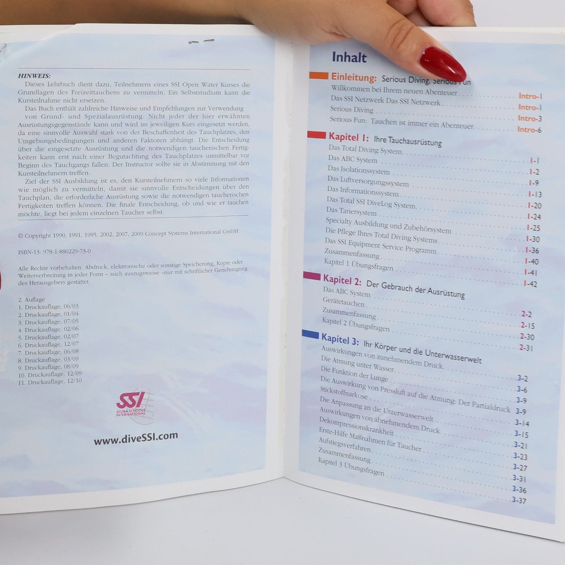Scuba Schools International Open Water Diver Manual