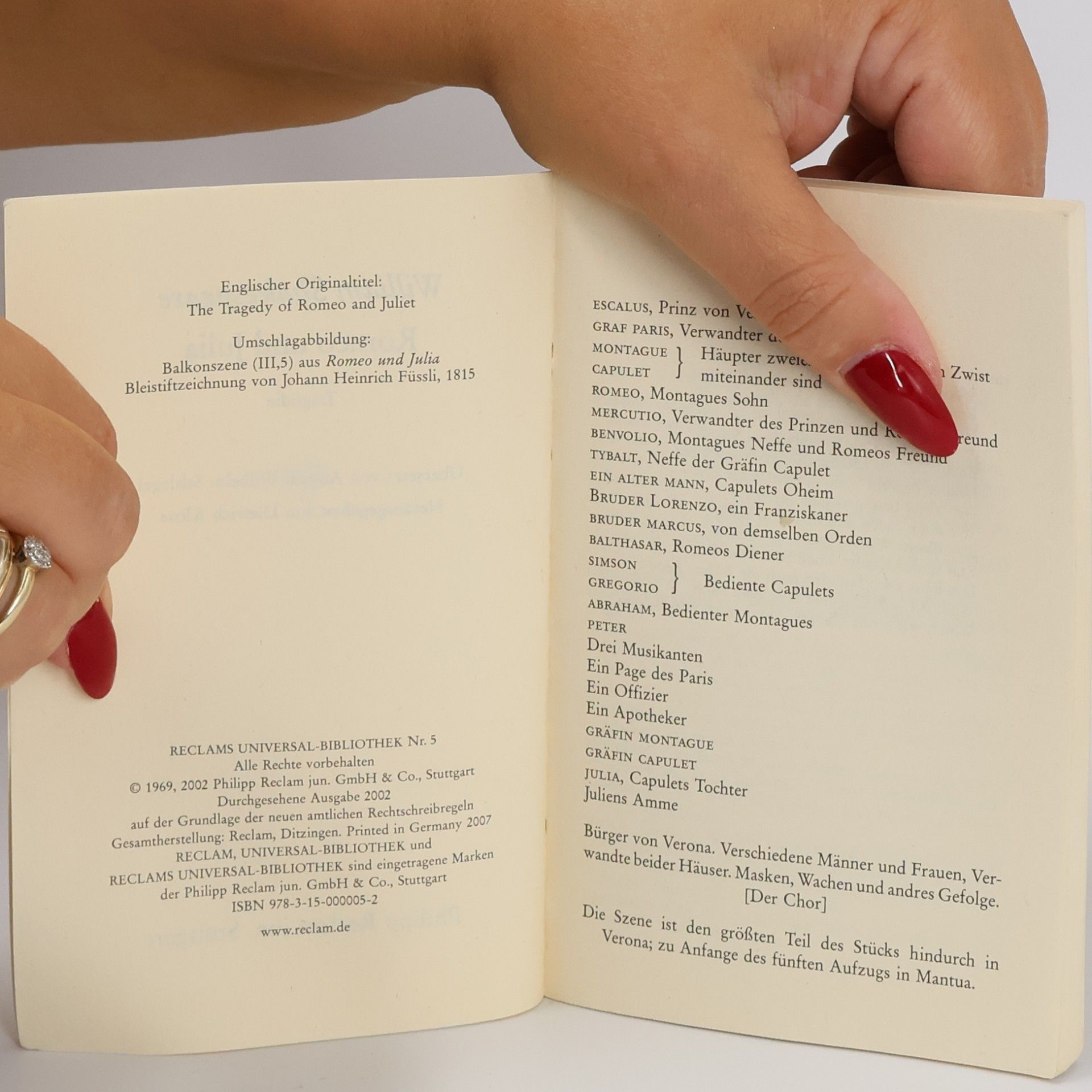 William Shakespeare Romeo und Julia
