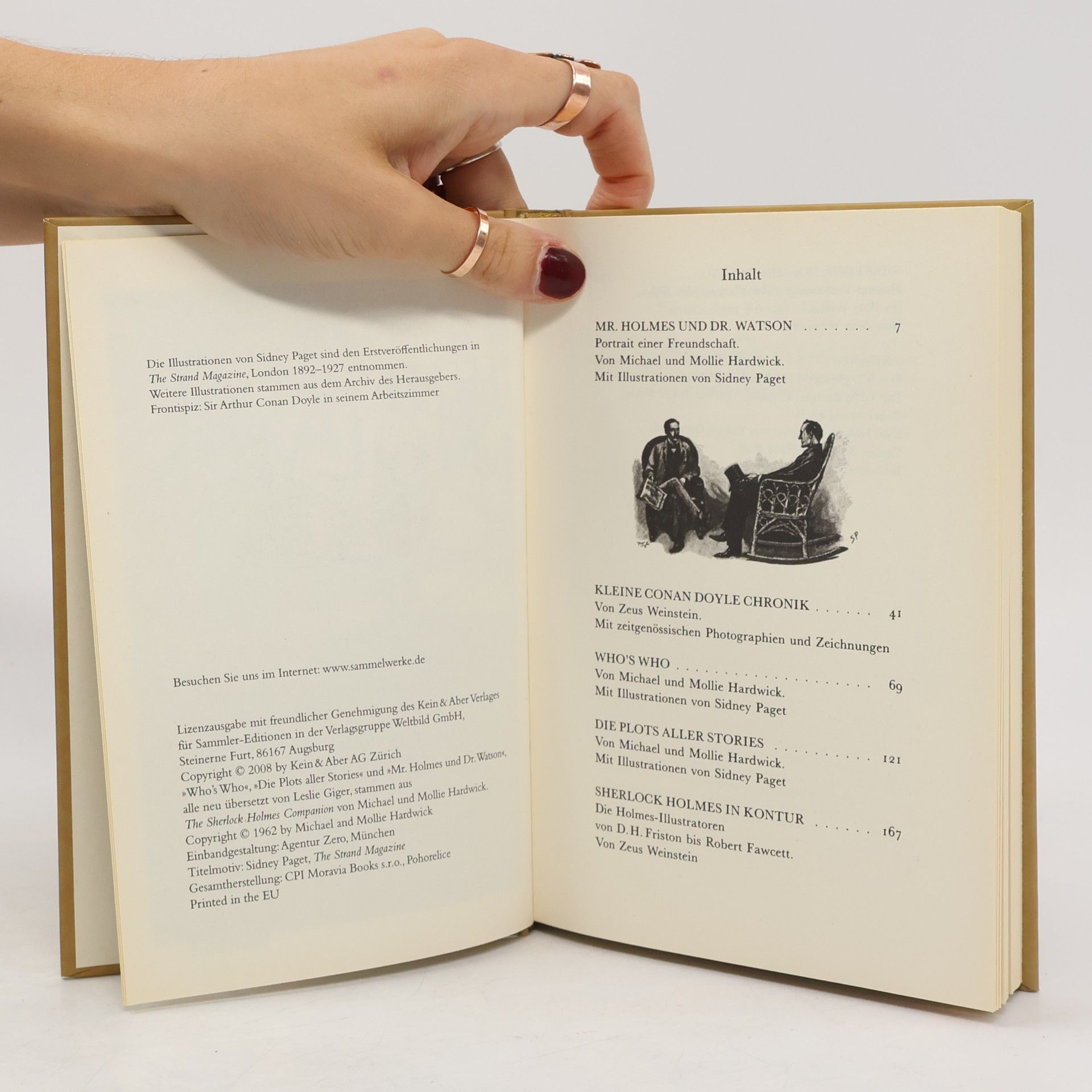 Zeus Weinstein Sherlock Holmes Handbuch