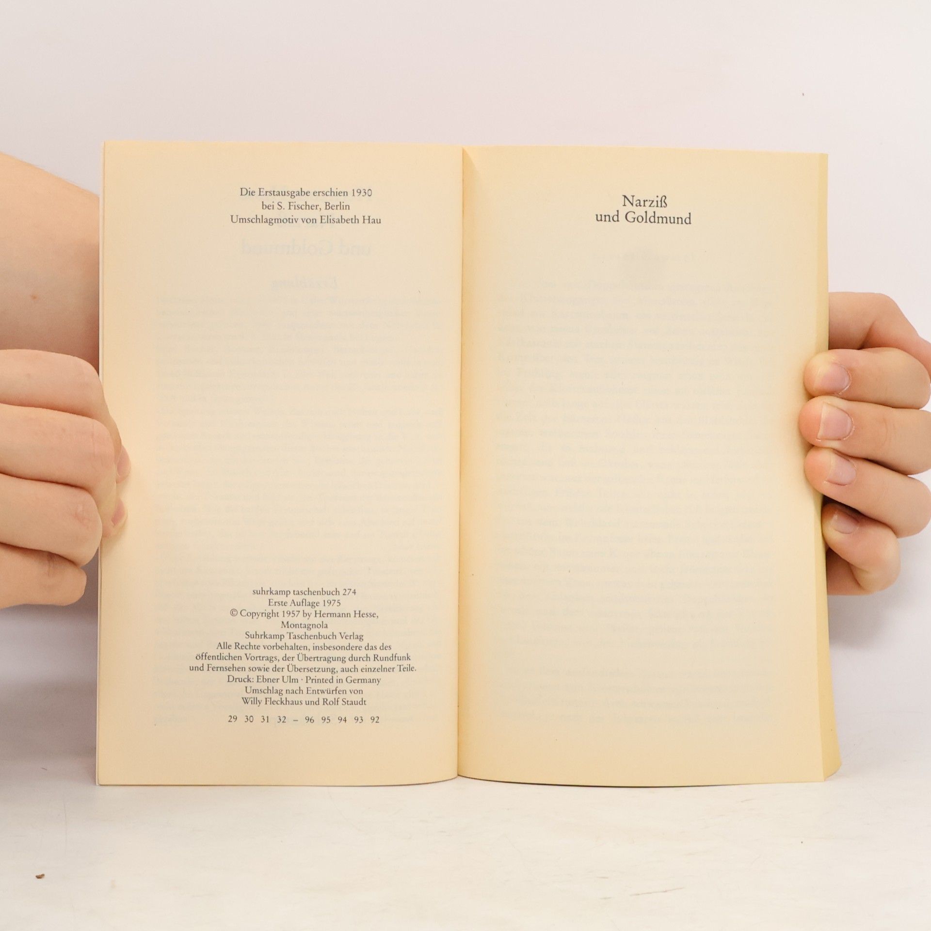 Hermann Hesse Narziß und Goldmund