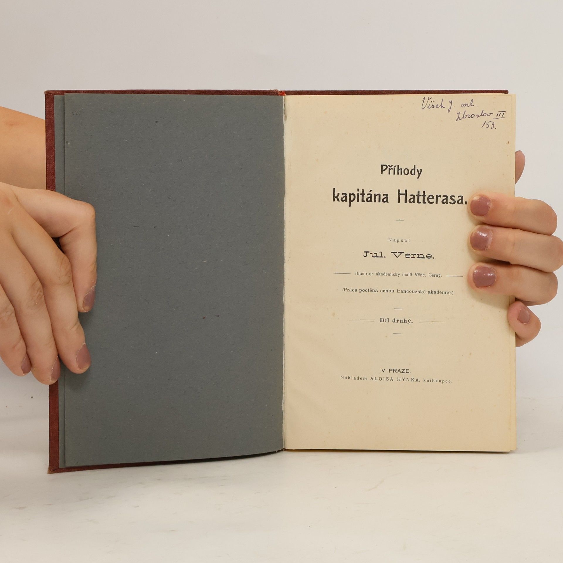 Jules Verne Příhody kapitána Hatterasa II.