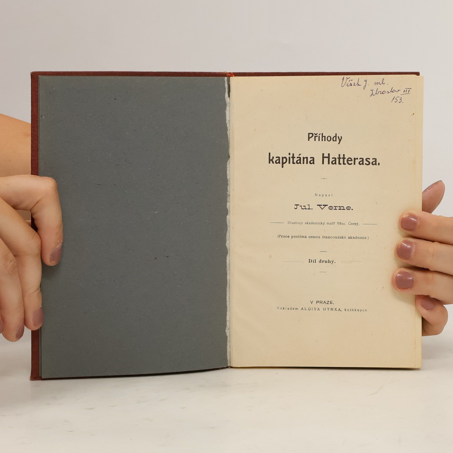 Jules Verne Příhody kapitána Hatterasa II.