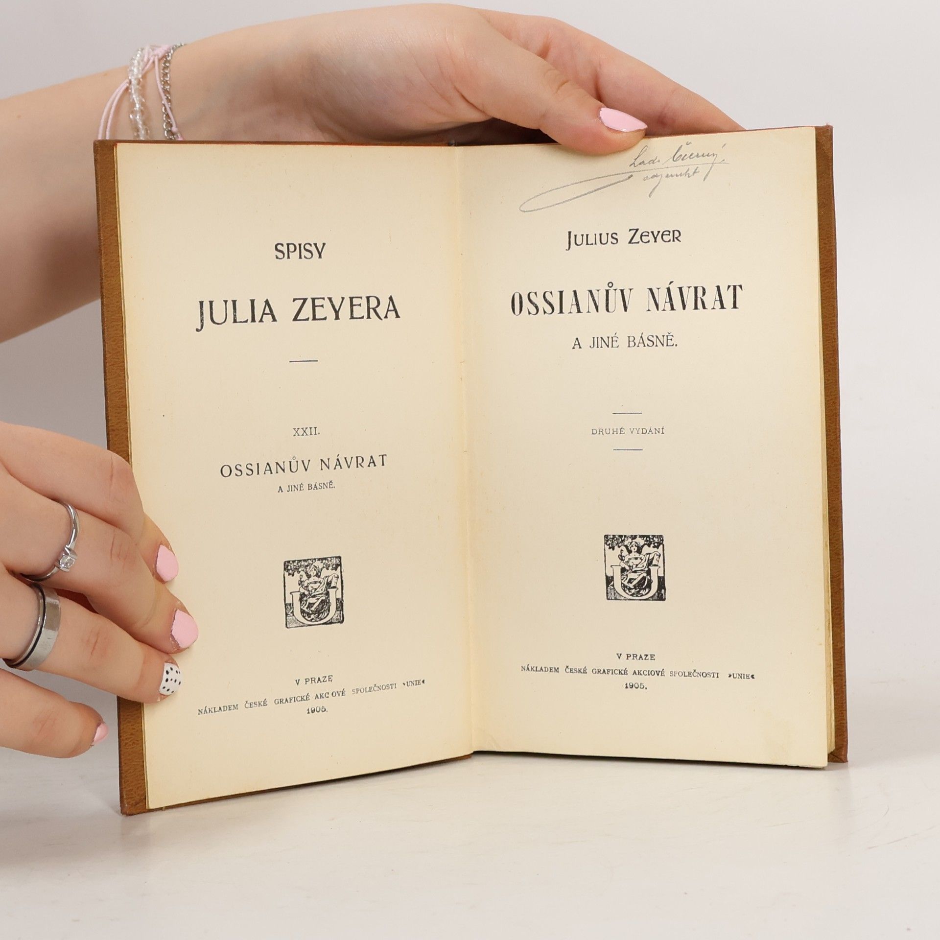 Julius Zeyer Ossianův návrat