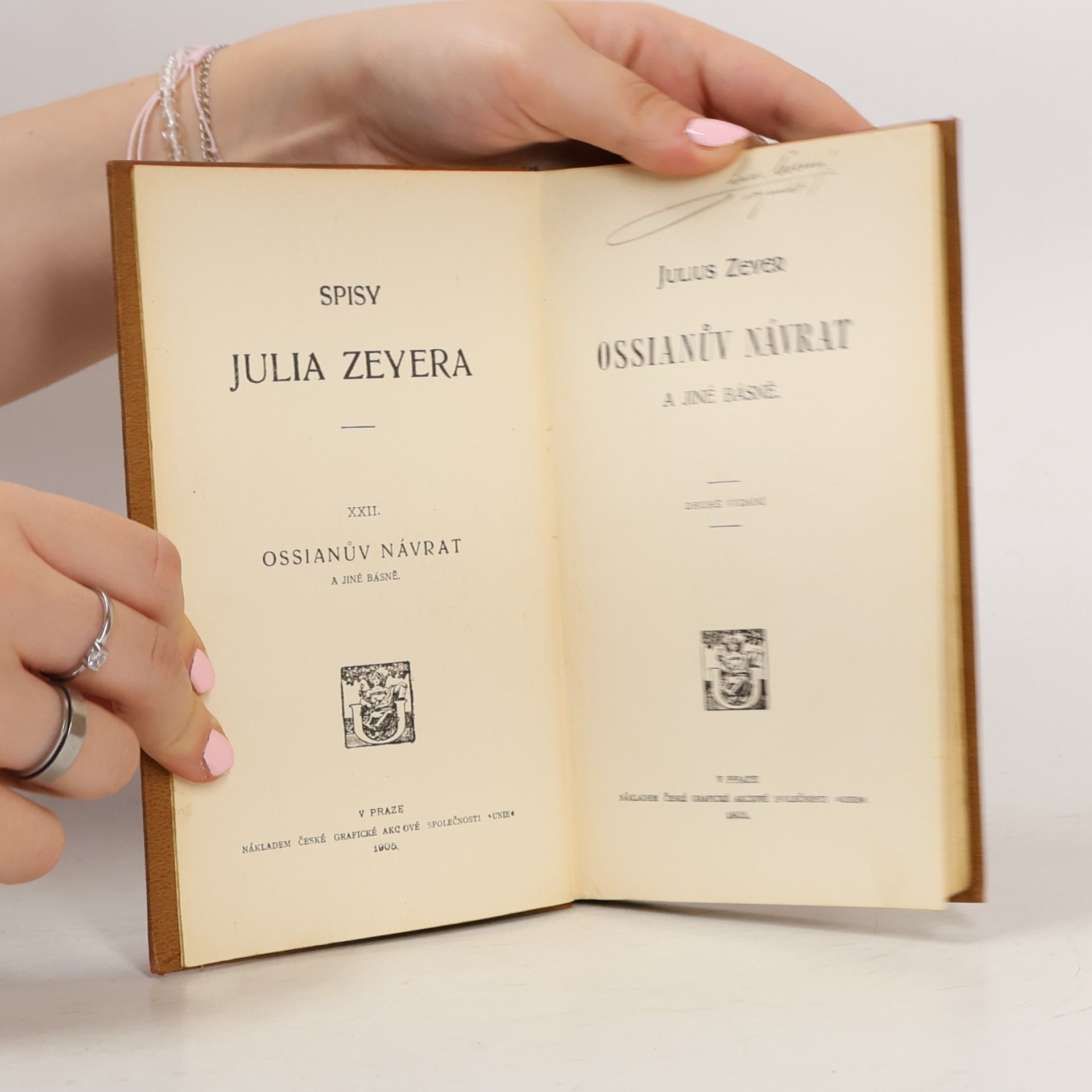 Julius Zeyer Ossianův návrat