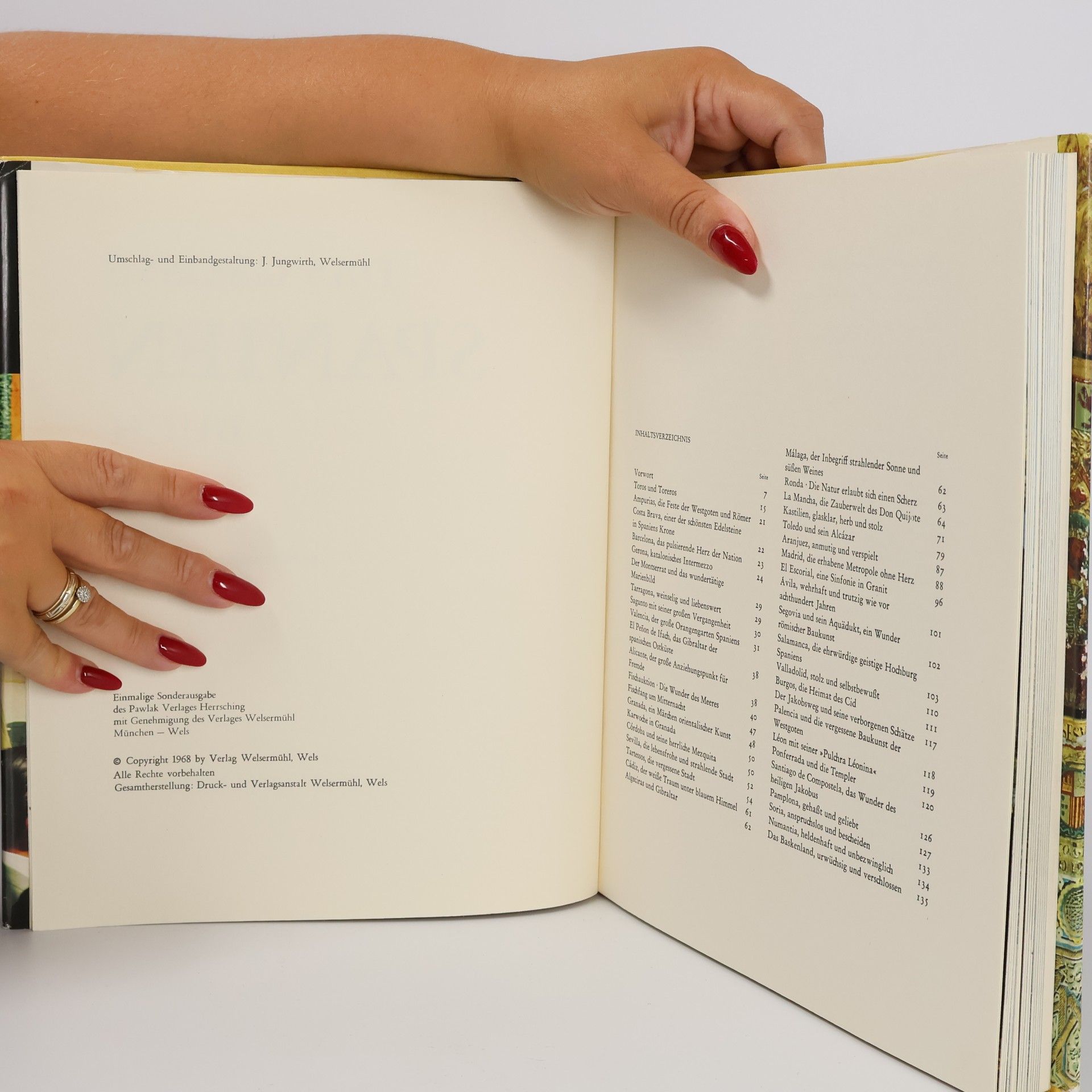 H. Frei Das Grosse Spanien Buch