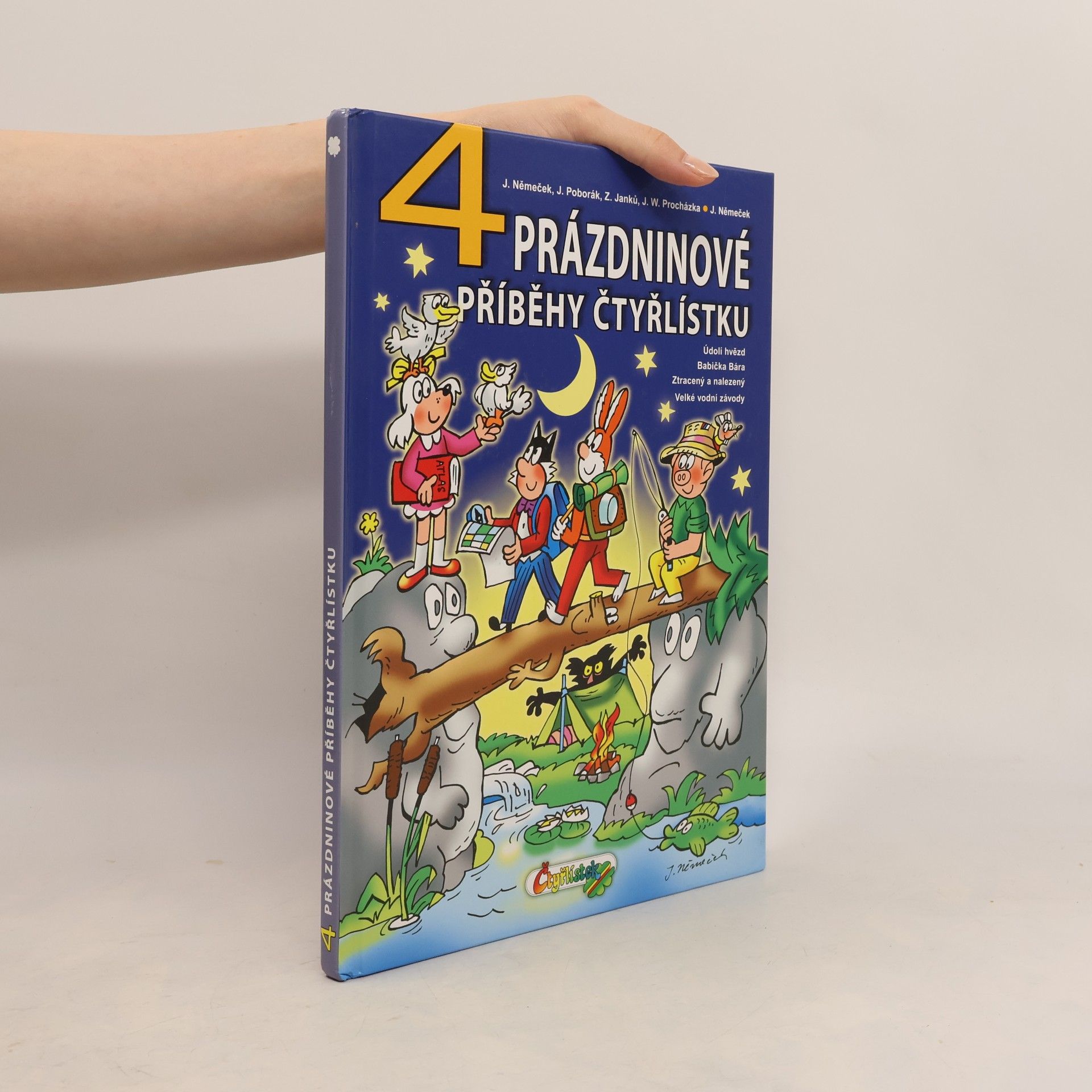 Zuzana Janků 4 prázdninové příběhy Čtyřlístku