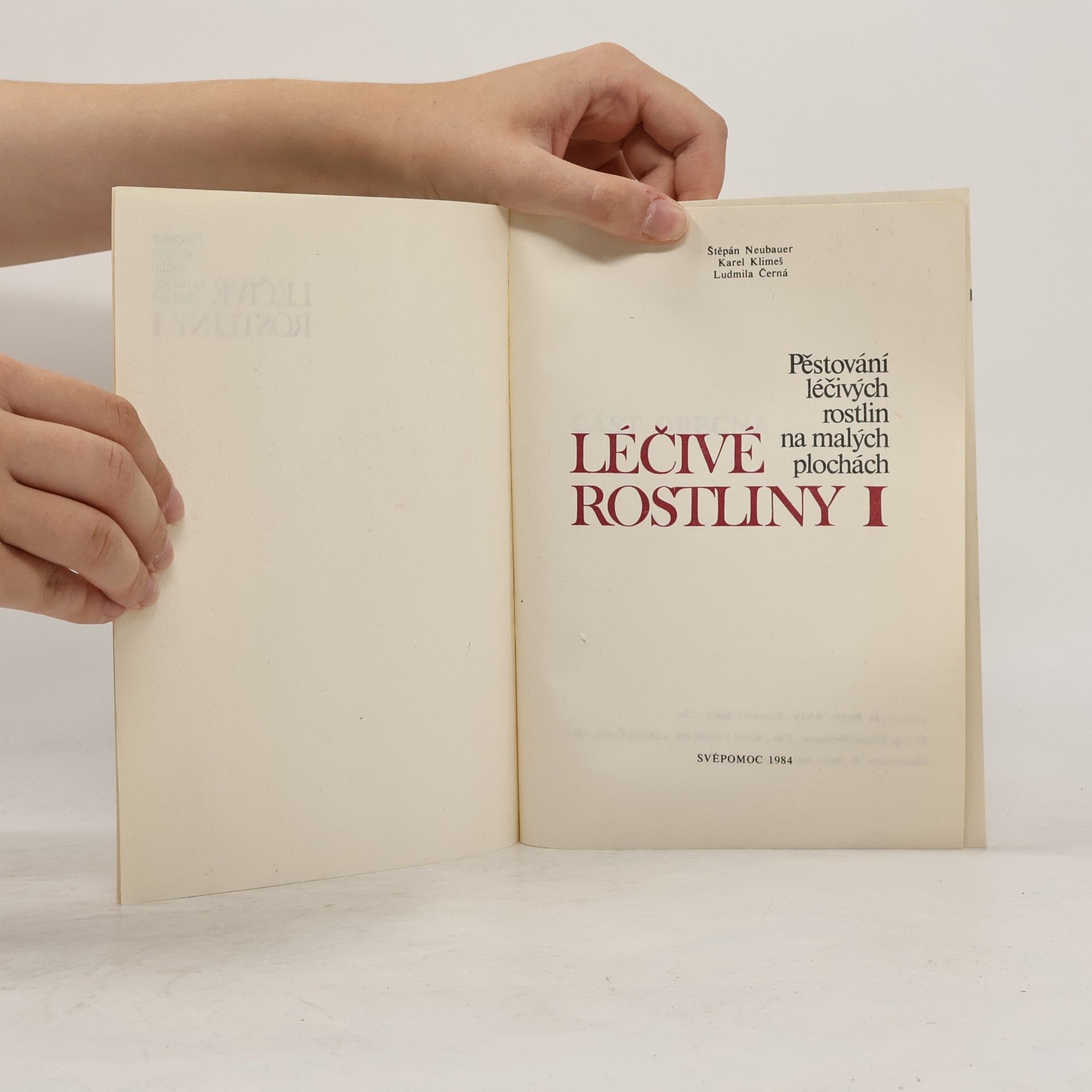 Štěpán Neubauer Léčivé rostliny I.