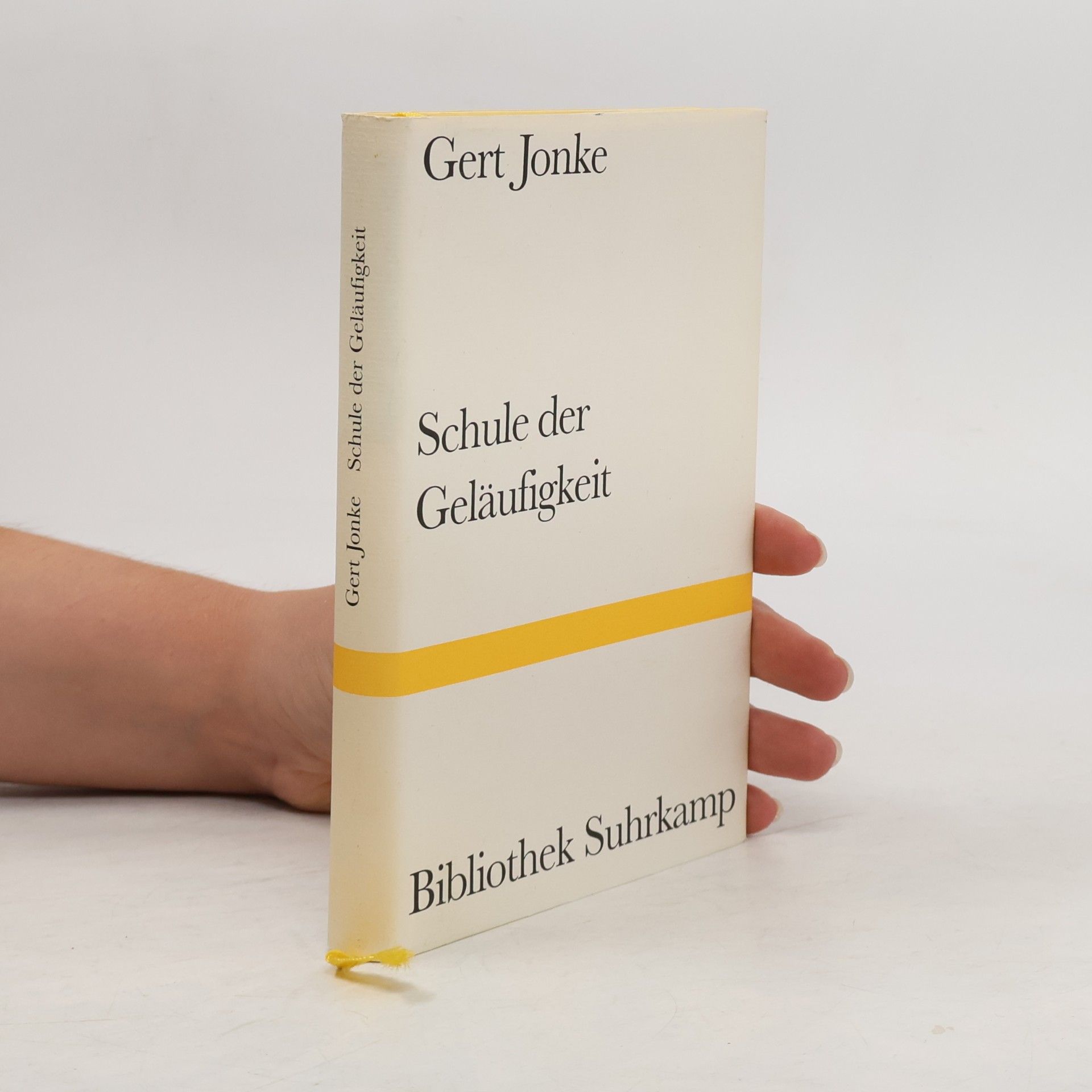 Gert Jonke Schule der Geläufigkeit