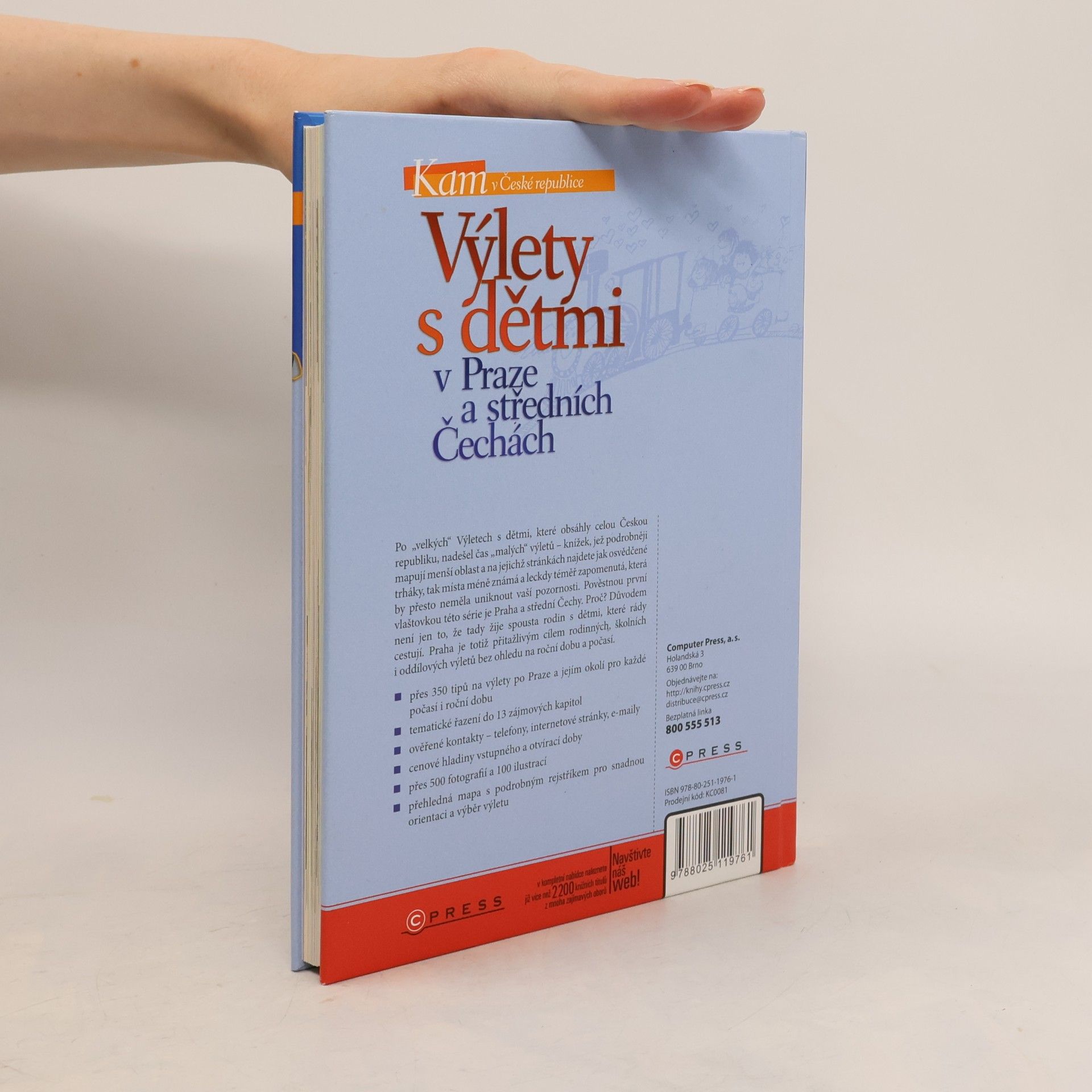 Eva Obůrková Výlety s dětmi v Praze a středních Čechách