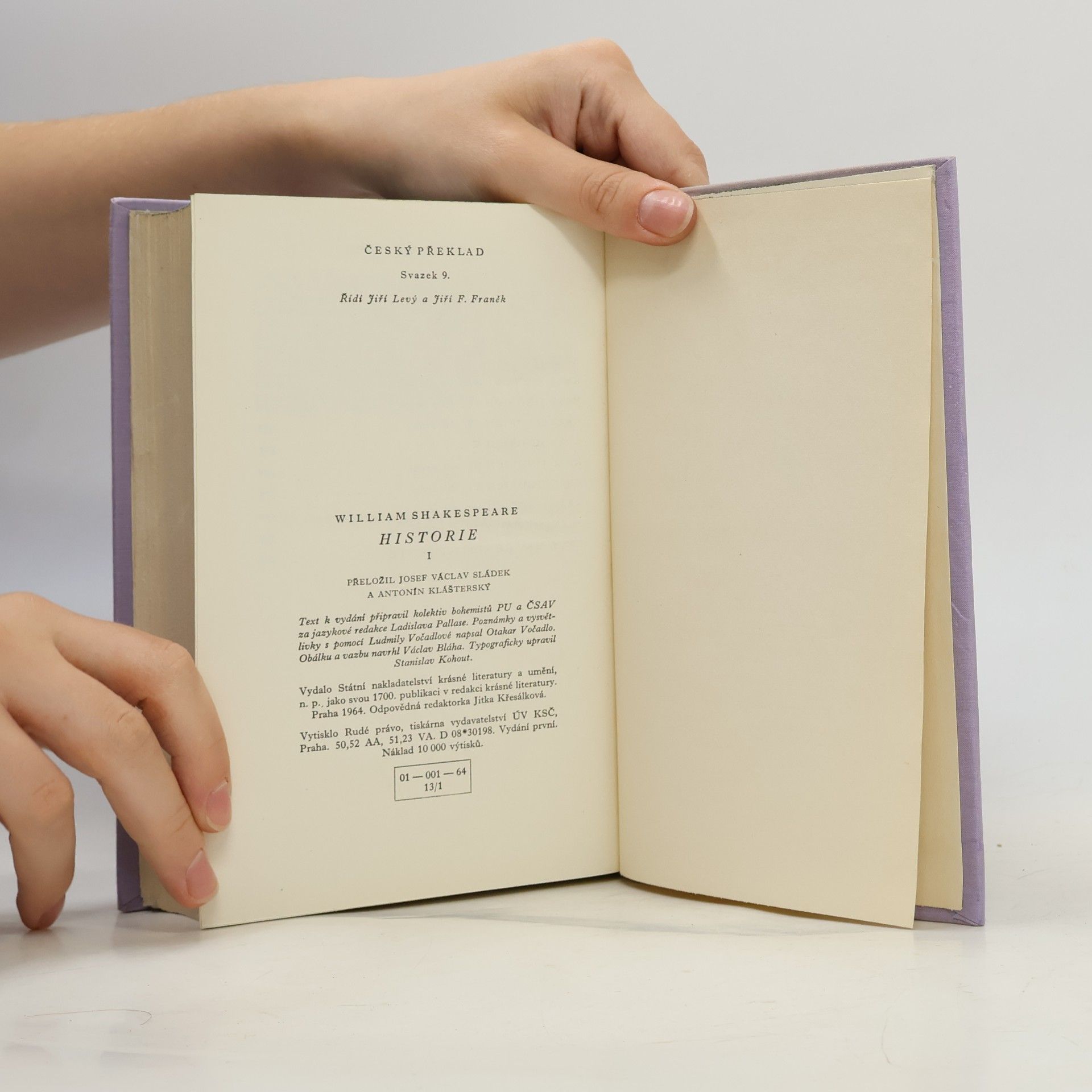 William Shakespeare Historie I