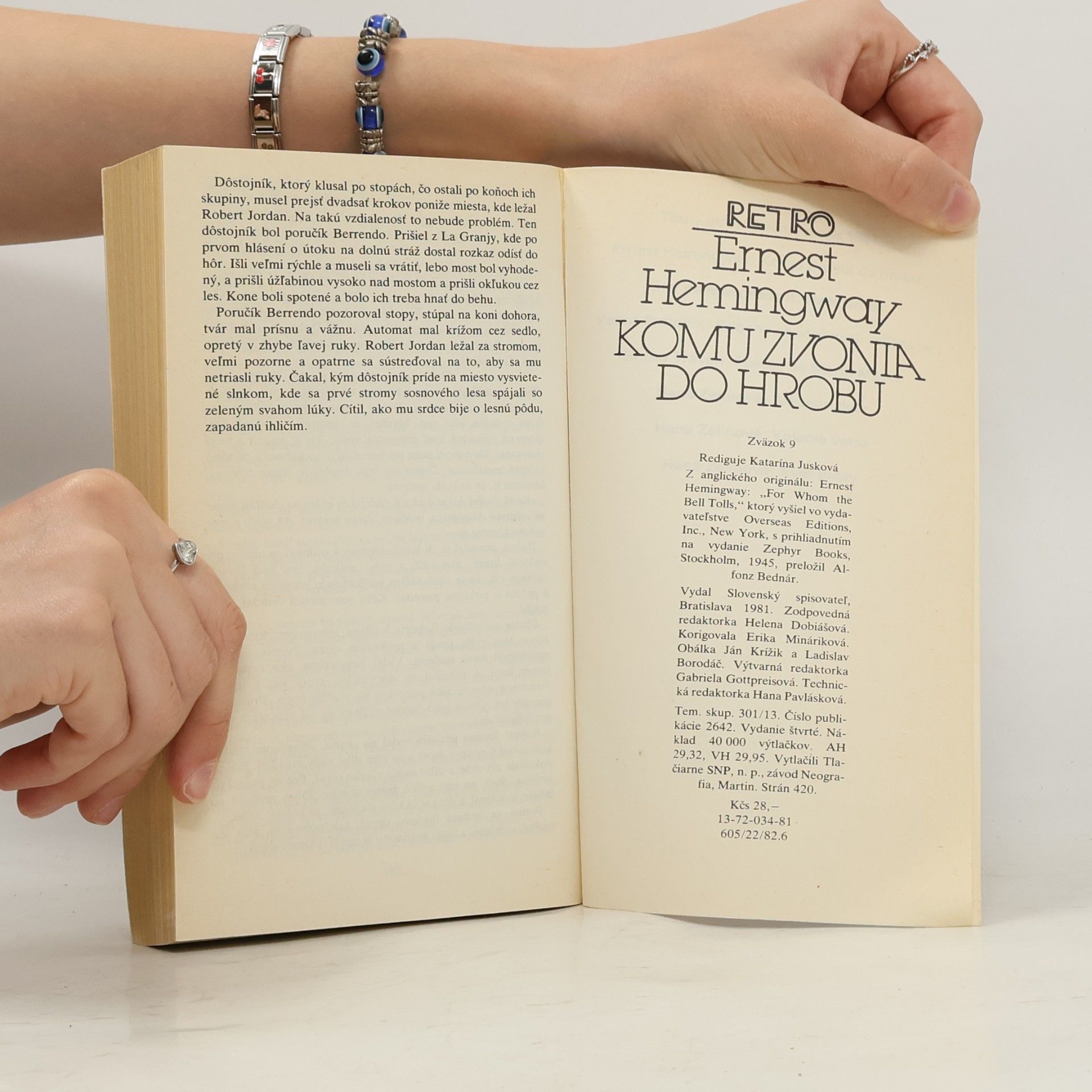 Ernest Hemingway Komu zvonia do hrobu