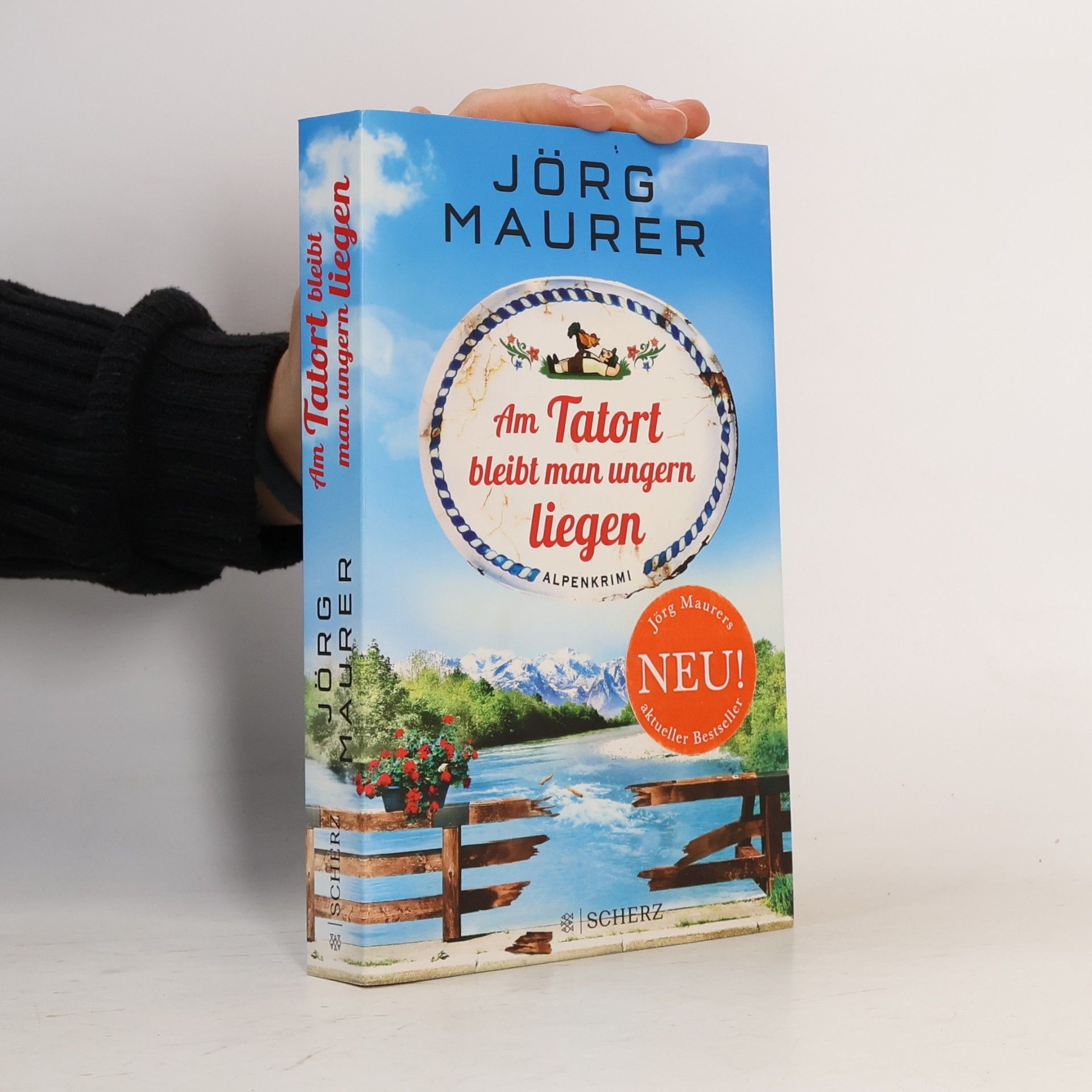 Jörg Maurer Am Tatort bleibt man ungern liegen