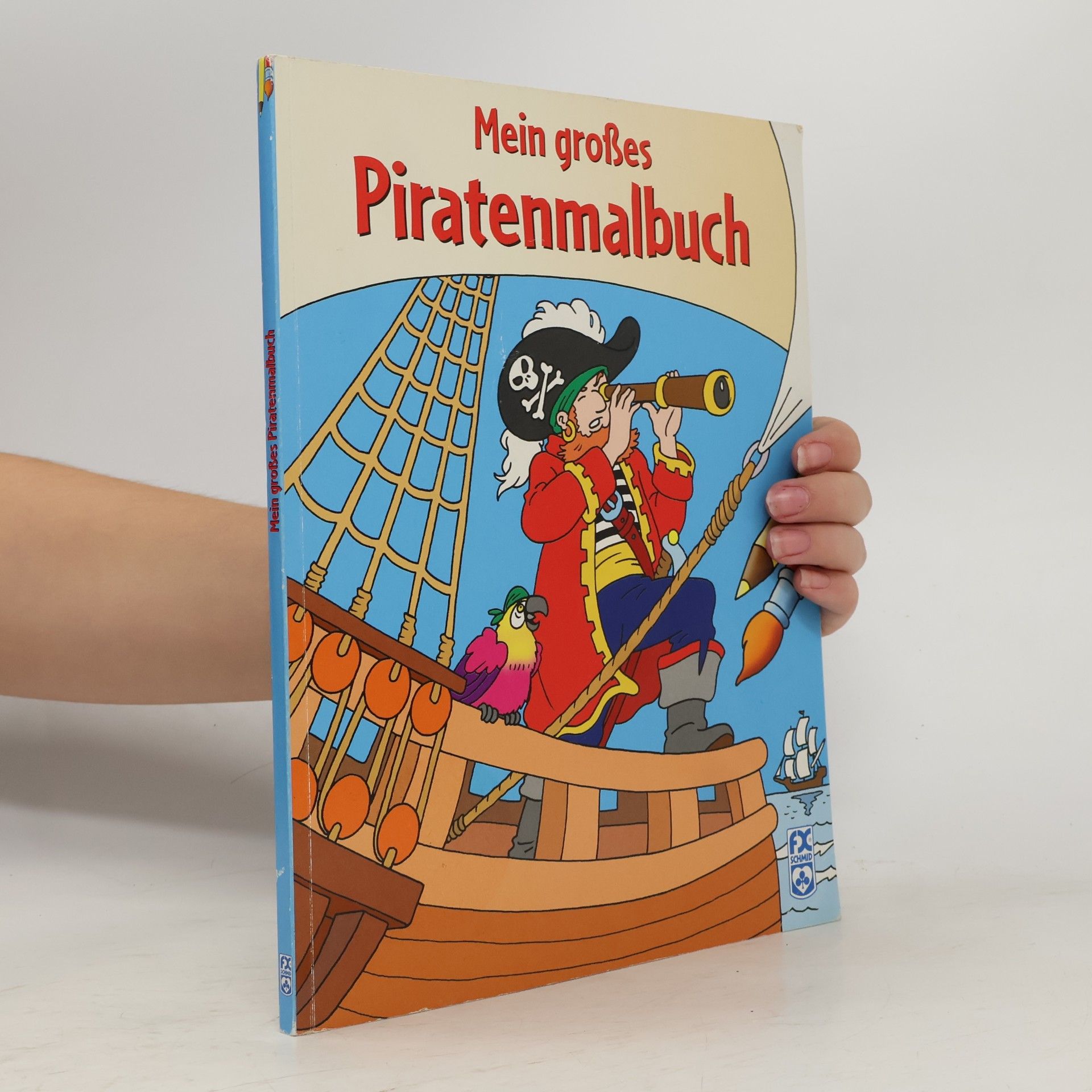 Autorenkollektiv Mein großes Piratenmalbuch