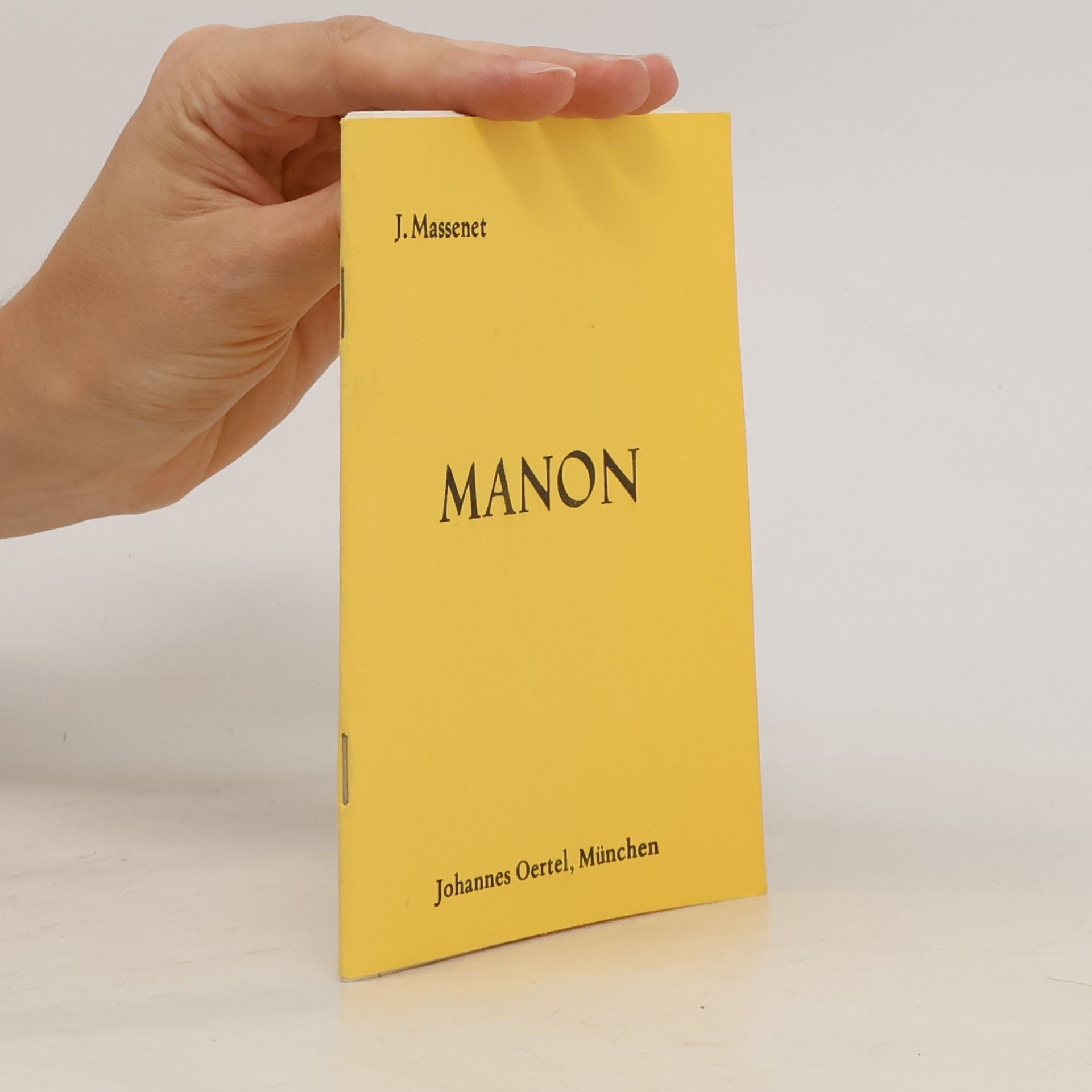 J. Massenet Manon