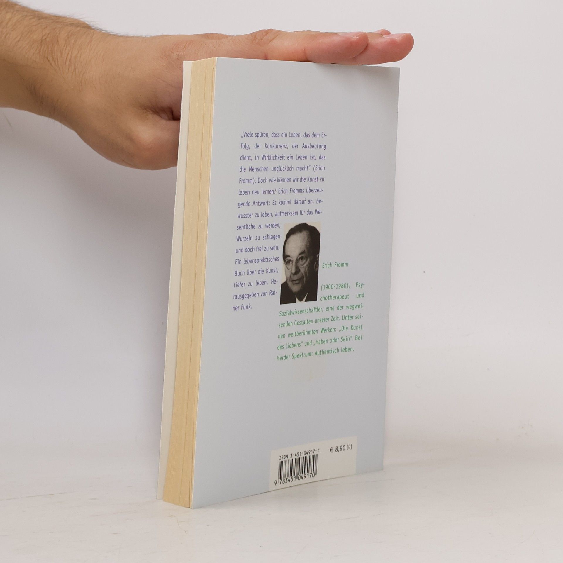 Erich Fromm Die Kunst des Lebens