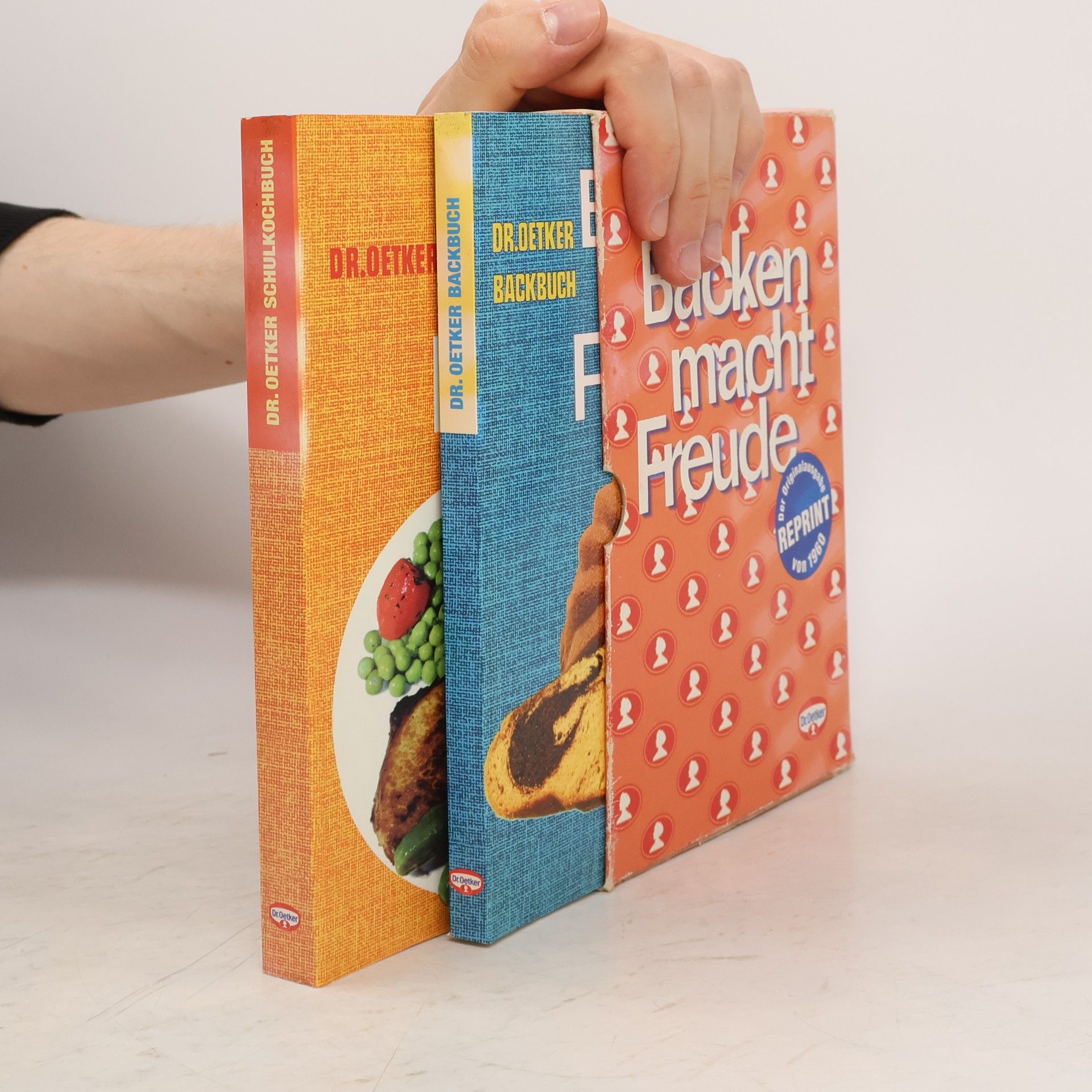 Autorenkollektiv Backen macht Freude + Schulkochbuch Dr. Oetker