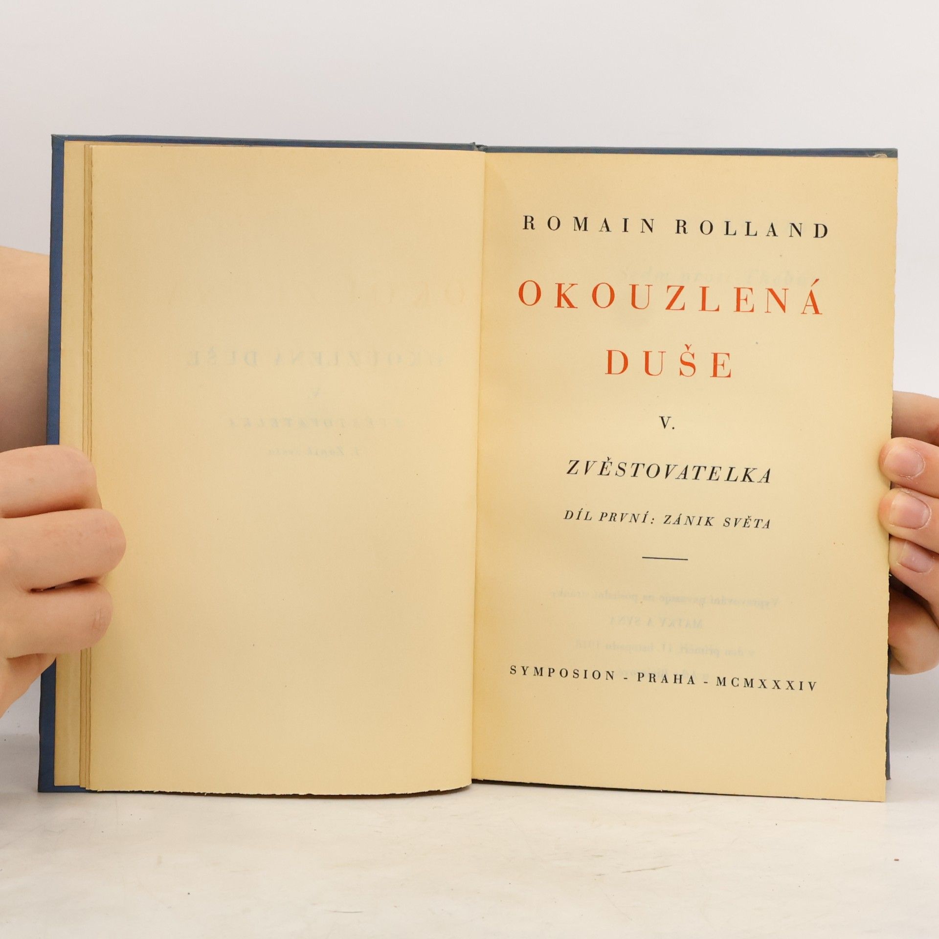 Romain Rolland Okouzlená duše V.