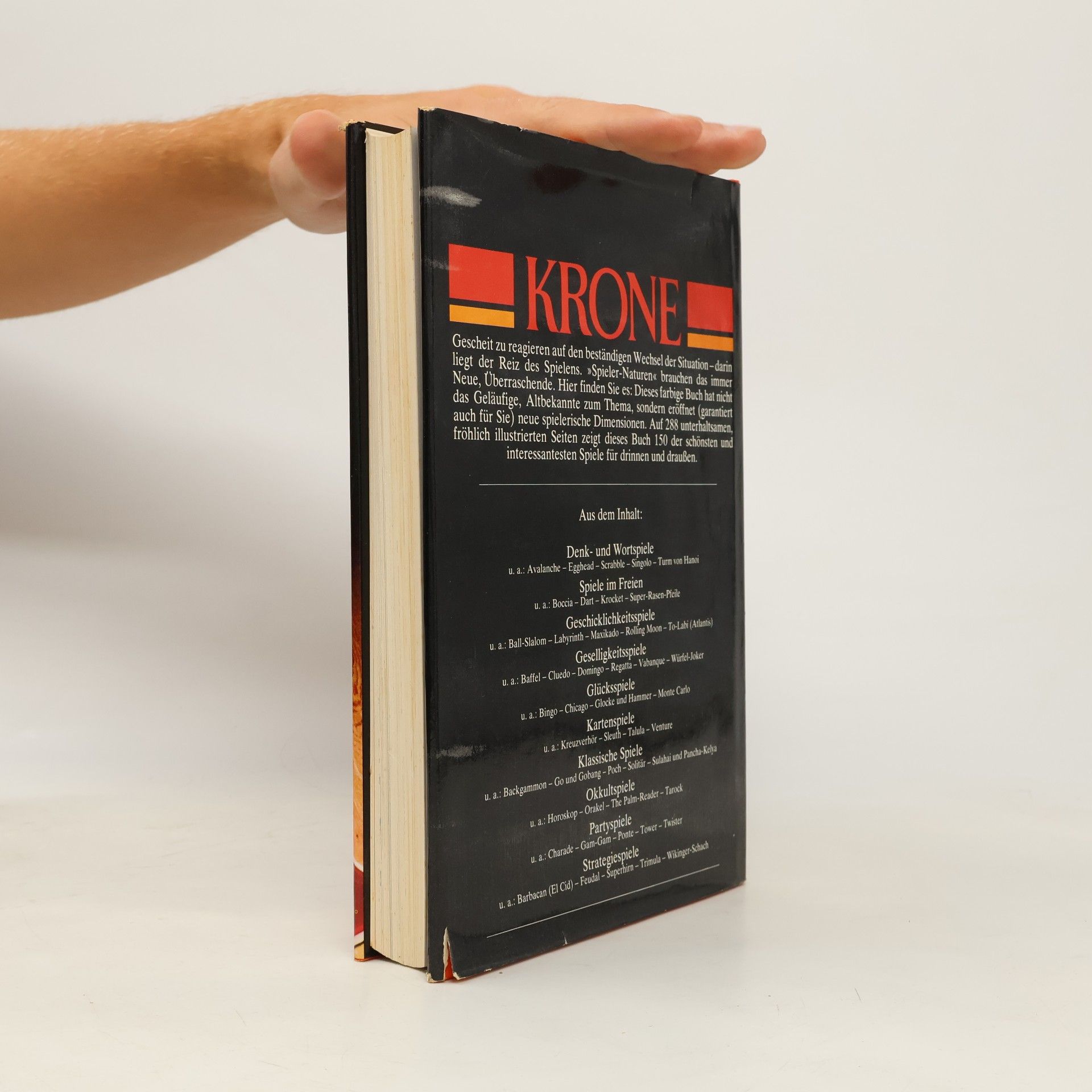 Frank Grube Das grosse Krone-Spielebuch