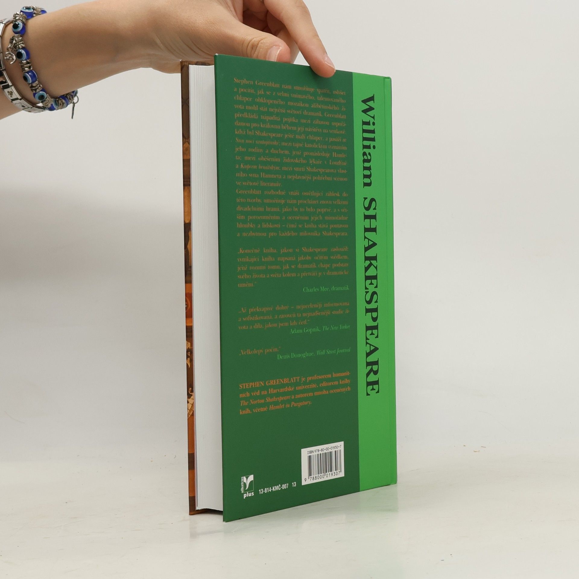 Stephen Greenblatt William Shakespeare. Velký příběh neznámého muže