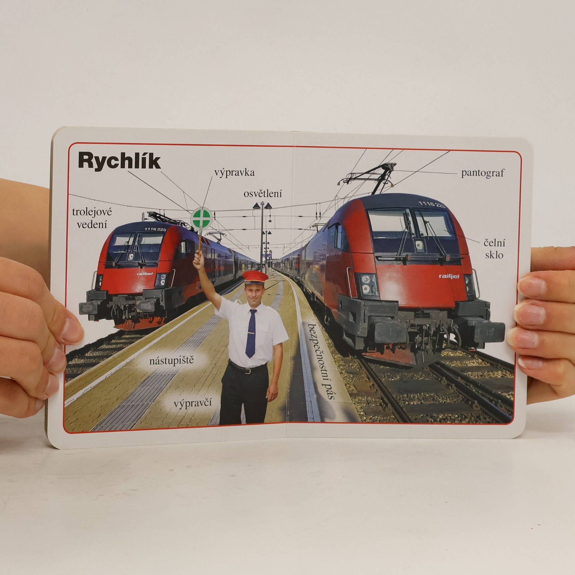 Autorenkollektiv Mojje první kniha. Vlaky