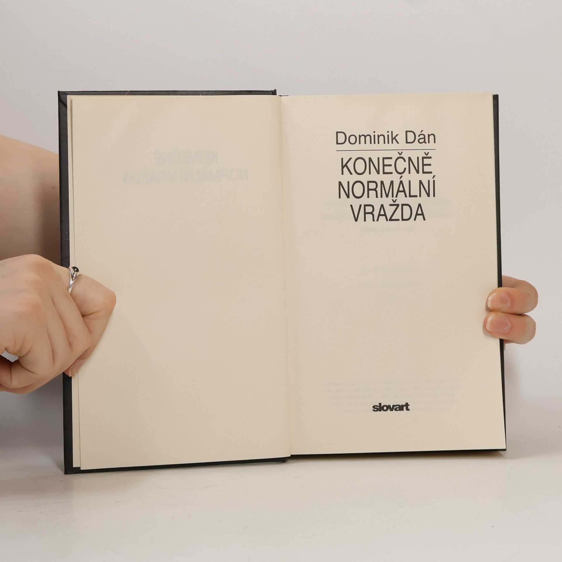 Dominik Dán Konečně normální vražda