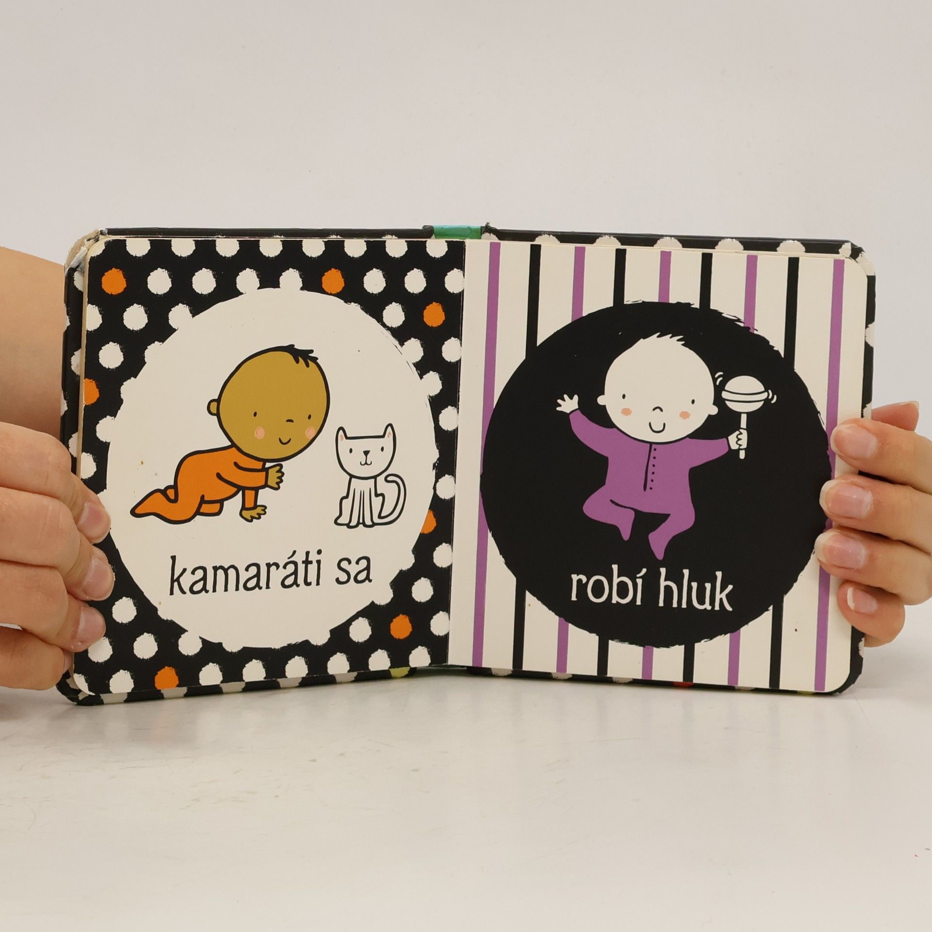Autores varios Bábätká: Prvá čiernobiela knižka pre bábätko