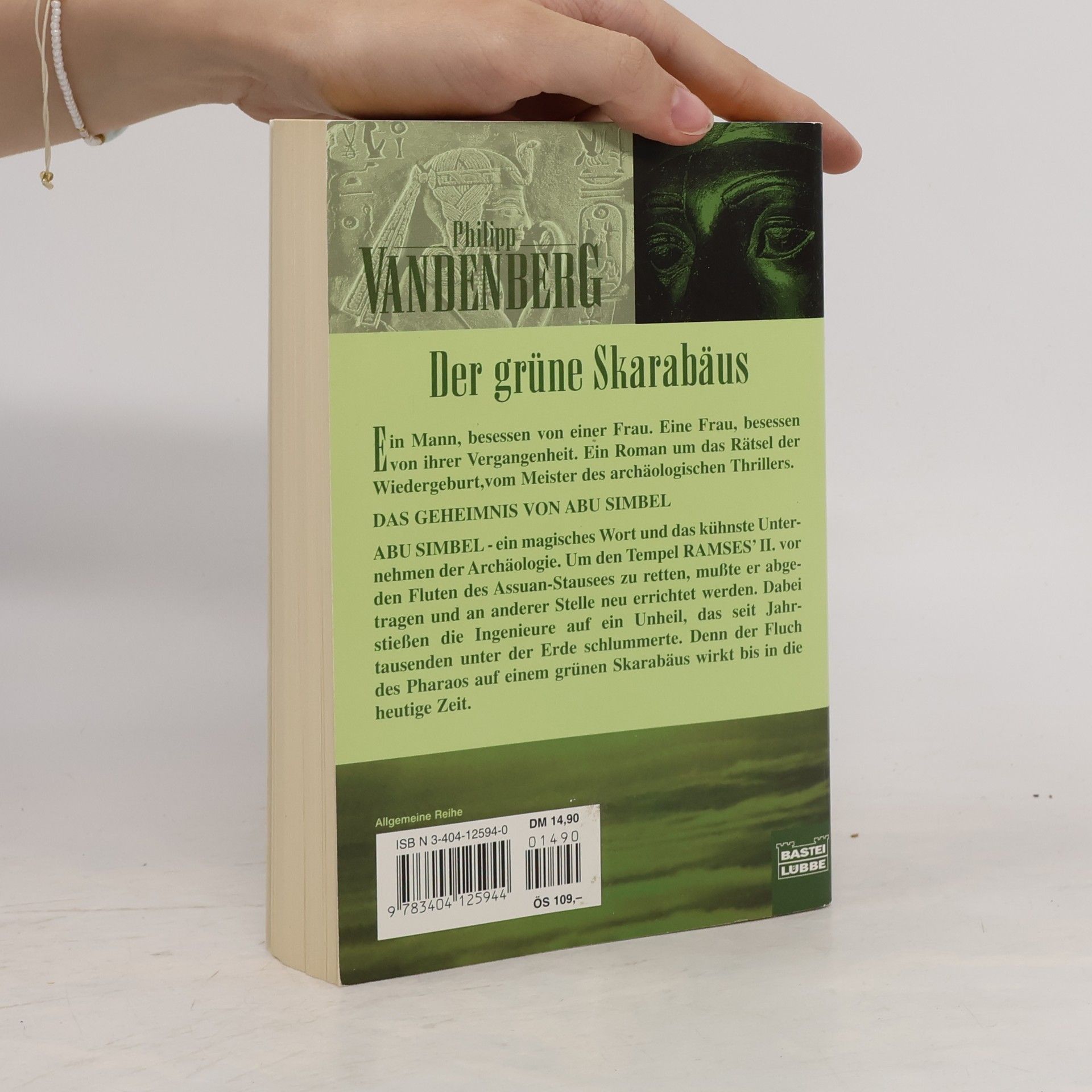 Philipp Vandenberg Der grüne Skarabäus