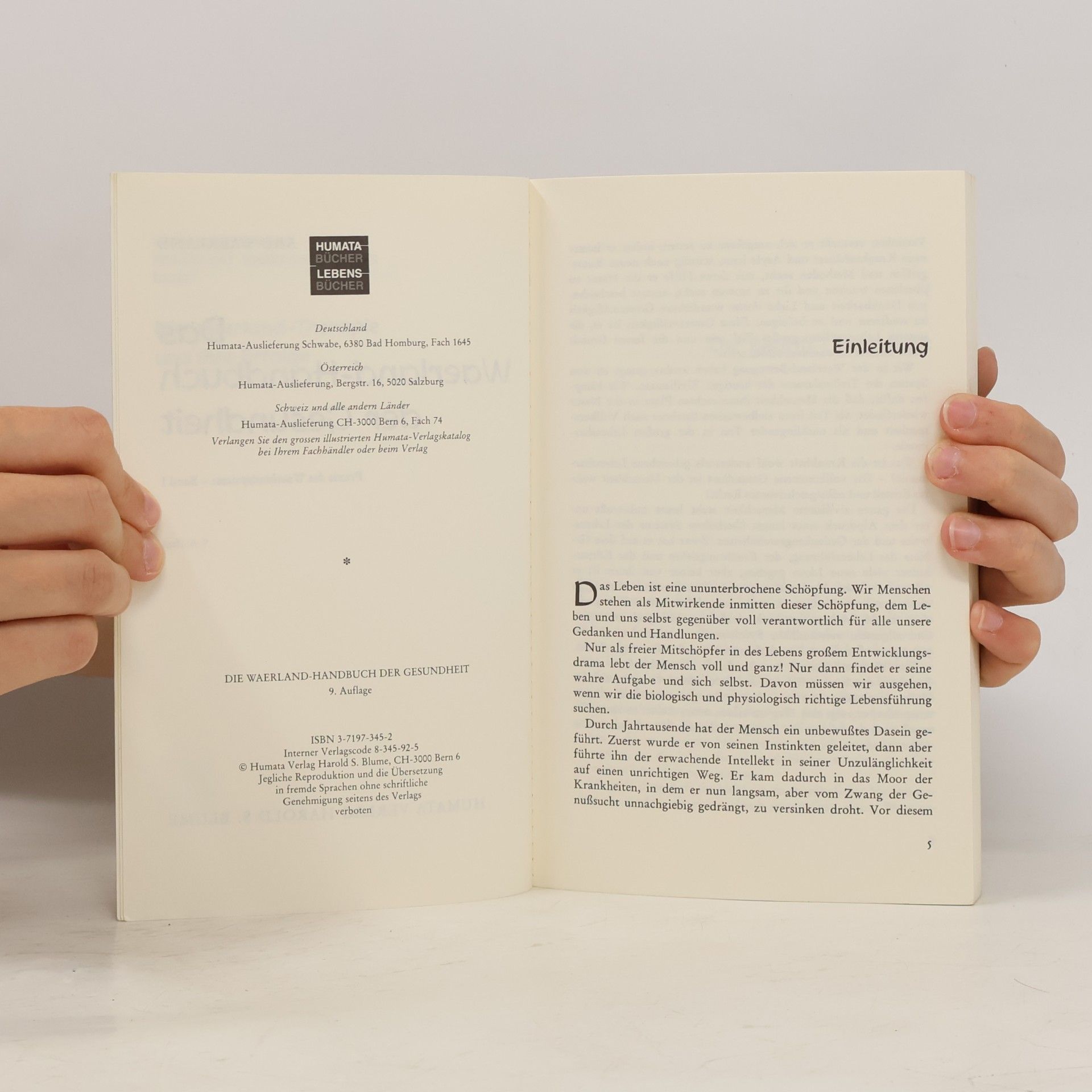 Are Waerland Handbuch der Gesundheit