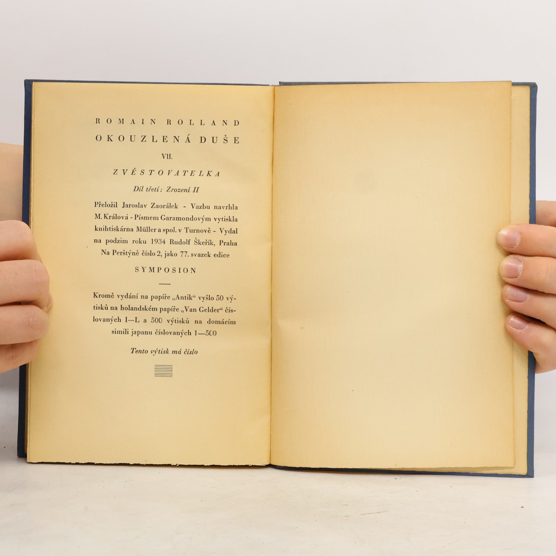 Romain Rolland Okouzlená duše VII