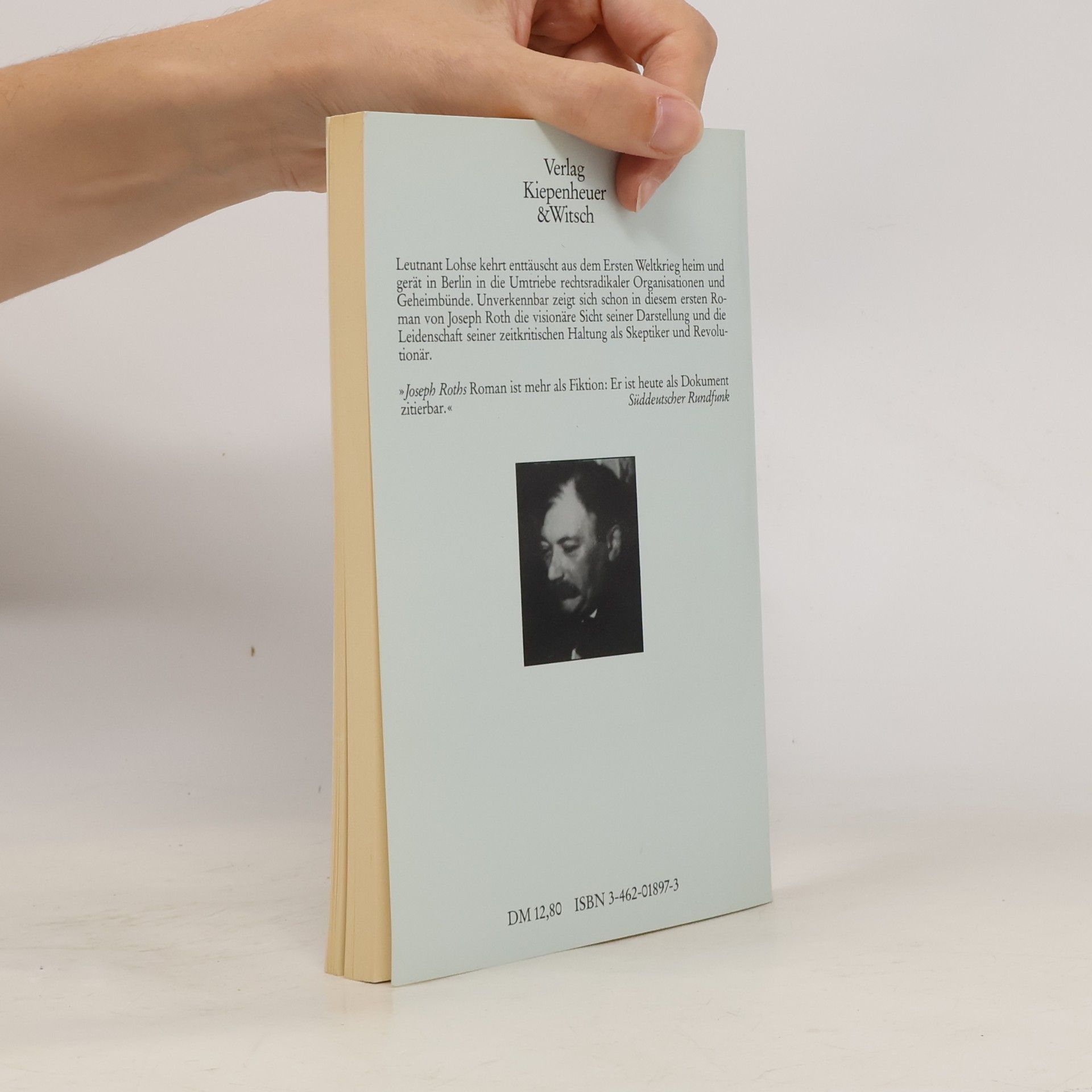 Joseph Roth Das Spinnennetz